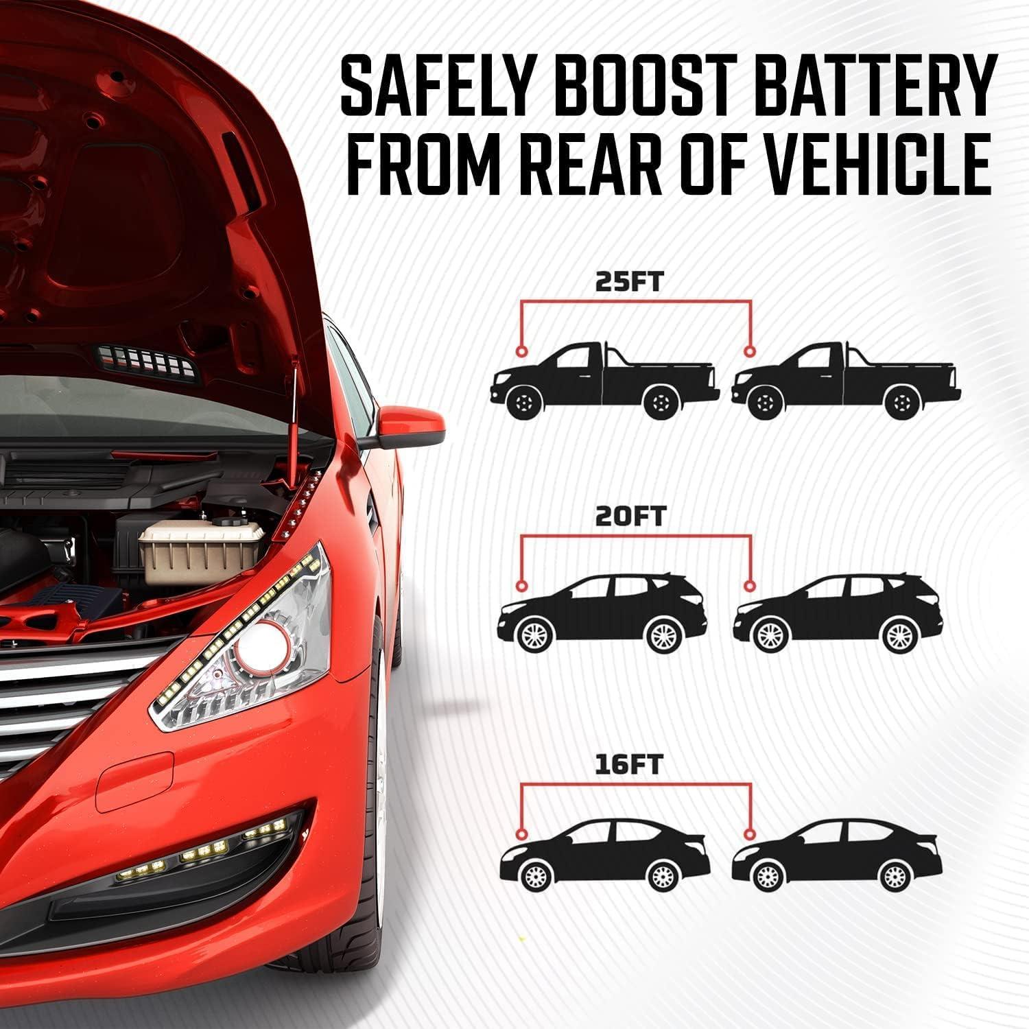 Cables de Arranque Energizer ENB-616U 4.88 m 6 Gauge