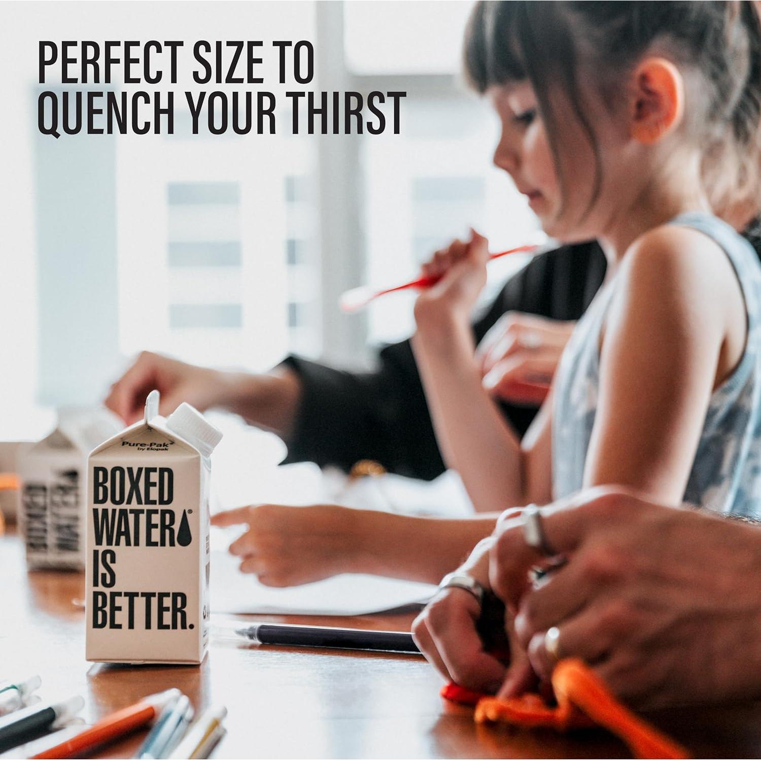 Agua Purificada Boxed Water 24 Mini Cajas 100% Reciclables