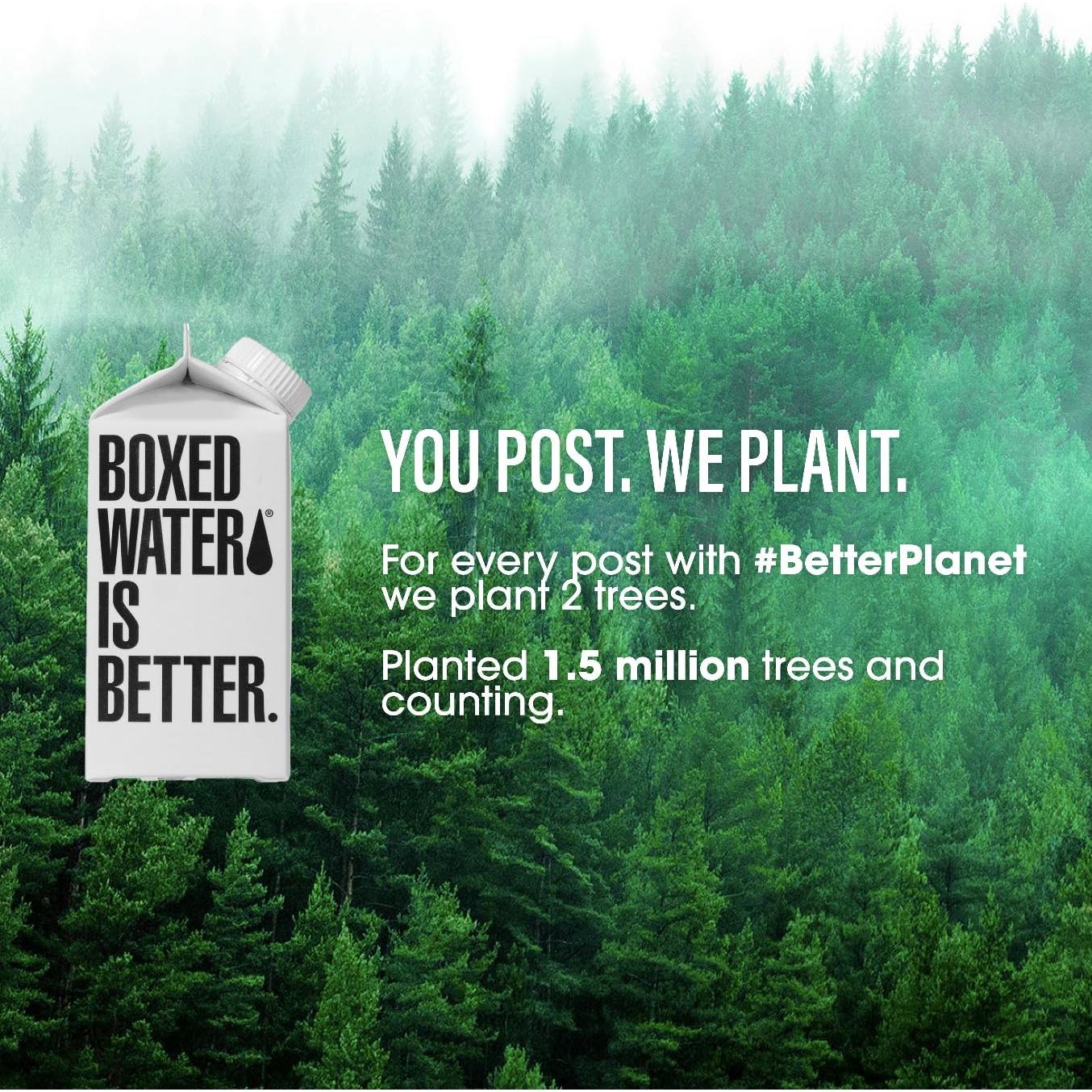 Agua Purificada Boxed Water 24 Mini Cajas 100% Reciclables