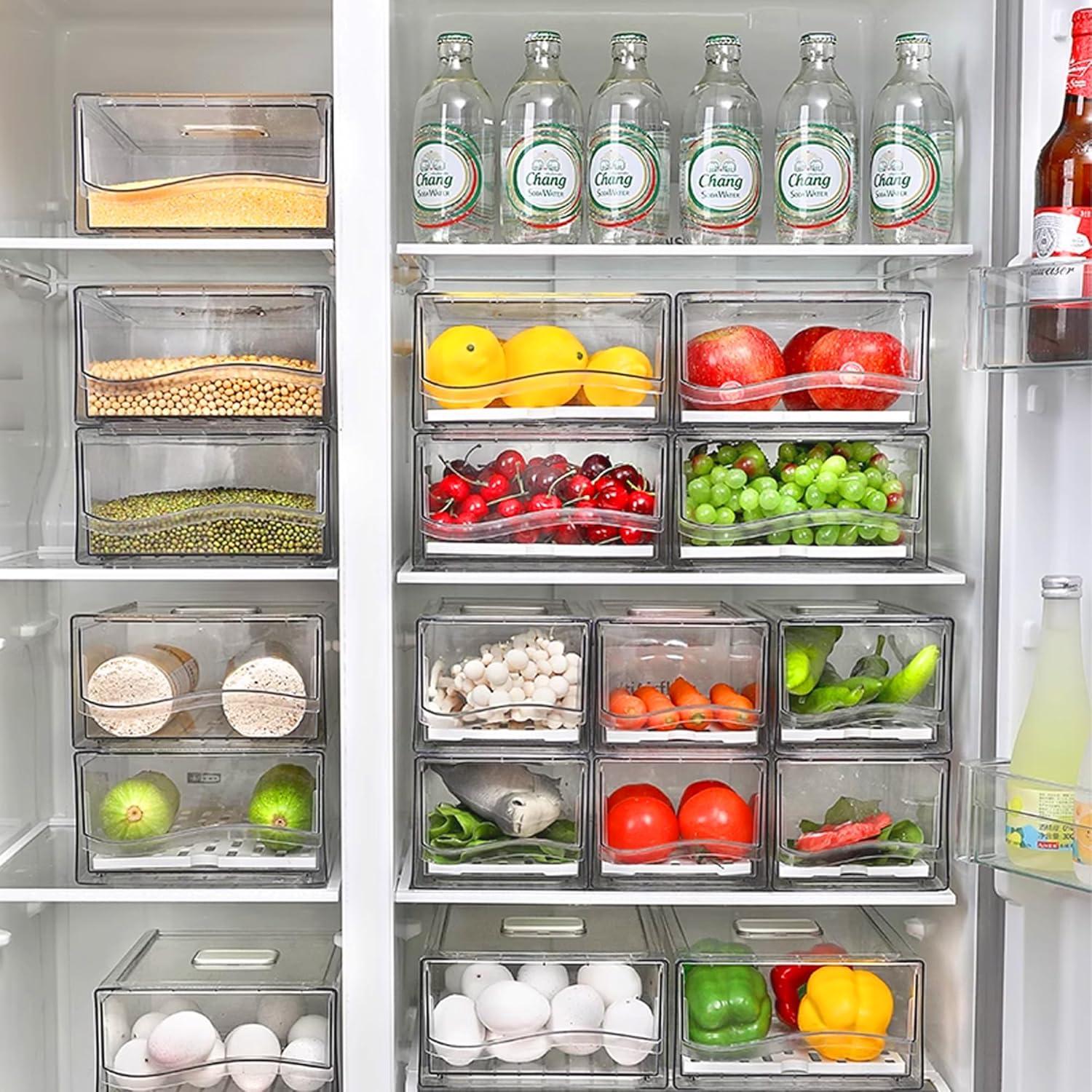 Contenedores de Almacenamiento bealy 2 Piezas con Drenaje