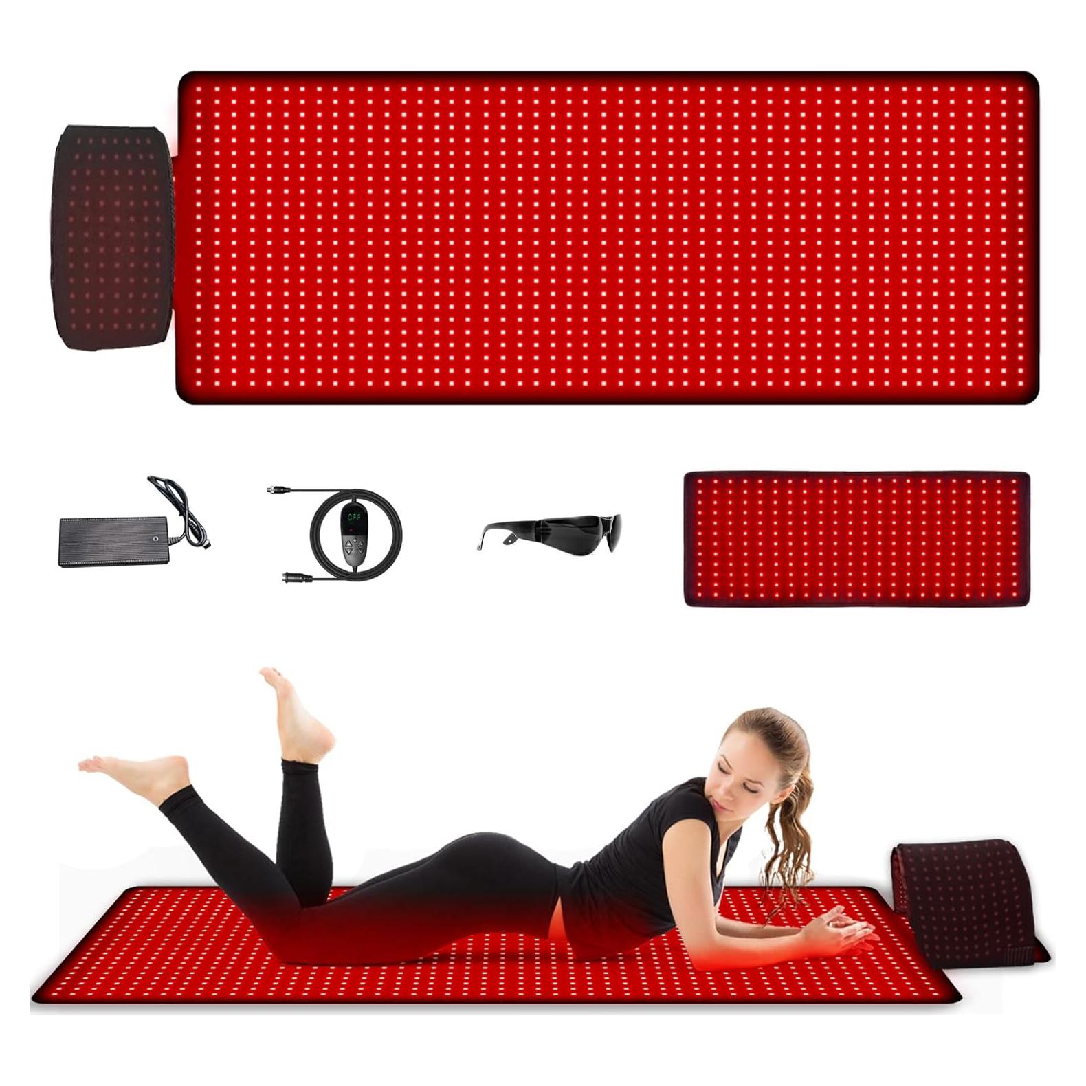 Alfombra de Terapia de Luz Roja Litecare T600 180x60 cm 1560 LEDs