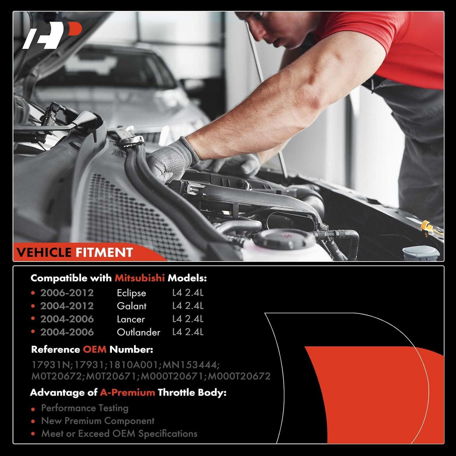 Motor de arranque A-Premium para Mitsubishi 1.4KW 12V 8D