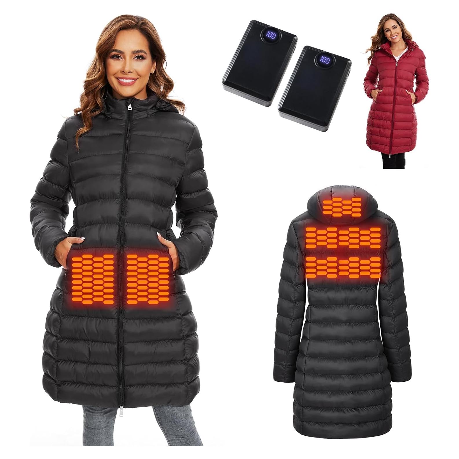 Chaqueta Calentada para Mujeres Shenzhen K112 5 Zonas Calor