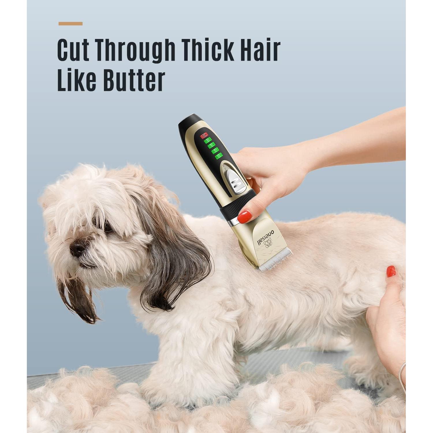 Kit Cortapelos Inalámbrico Oneisall para Perros y Gatos 2 en 1