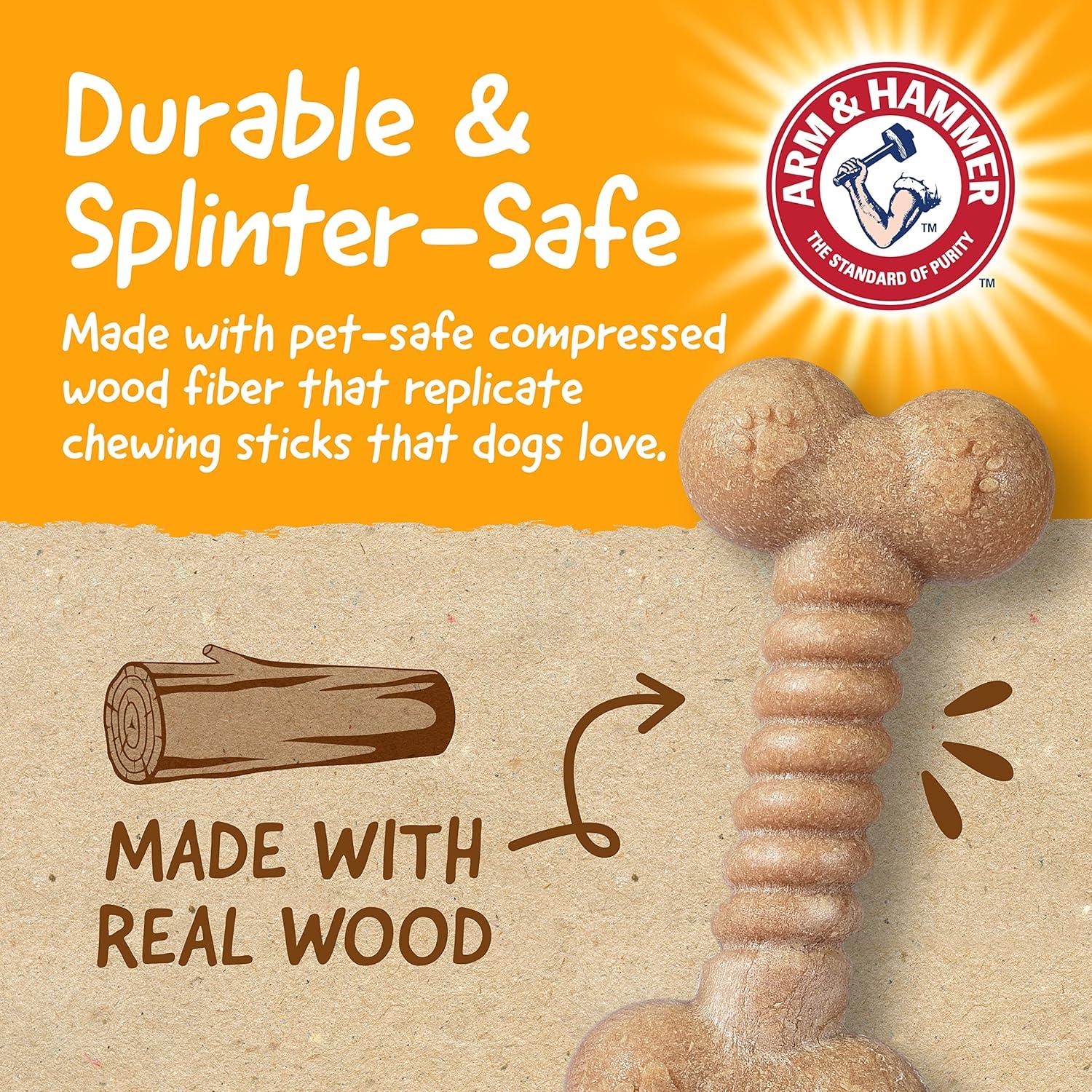 Juguete Masticable Dental Arm & Hammer Hueso Clásico 12.7 cm