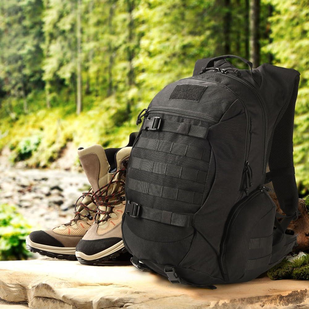 Mochila Táctica R.SASR 35L para Senderismo y Motocicleta