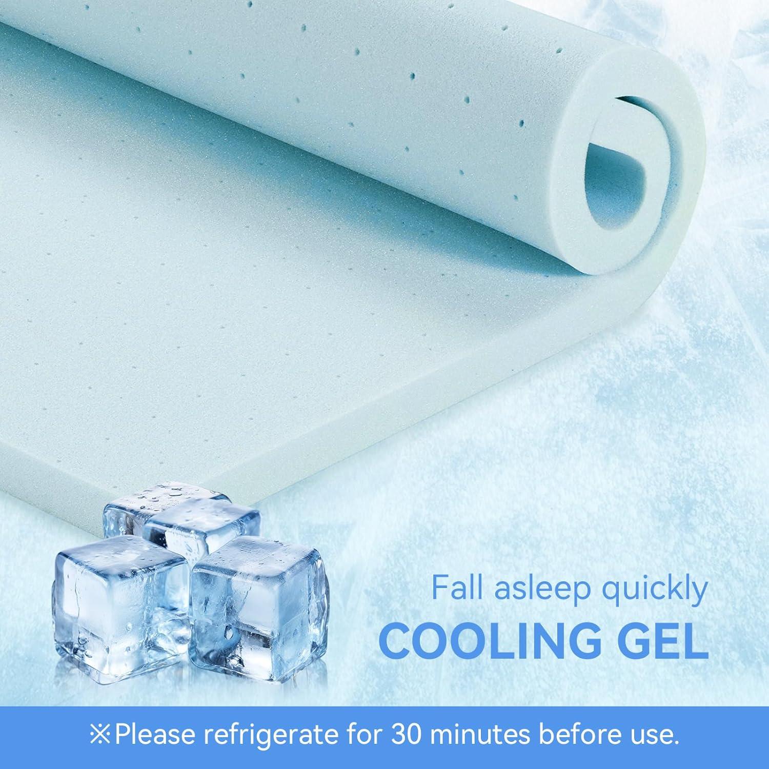 Mavogel Sleep Mask with Cooling Gel for Women, Men, Enhanced Light-Blocking, Silk Fabric, Cooling Gel to Relieve Bedtime Stress, Fast Sleep, Sleep Eye mask for Sleep, Yoga, Office Nap and Travel