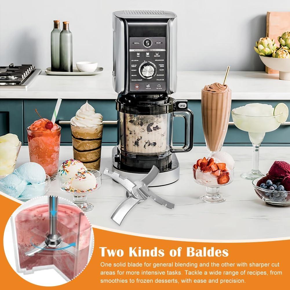 Cuchilla de Repuesto Ninja Creami NC300 NC200 Acero Inoxidable