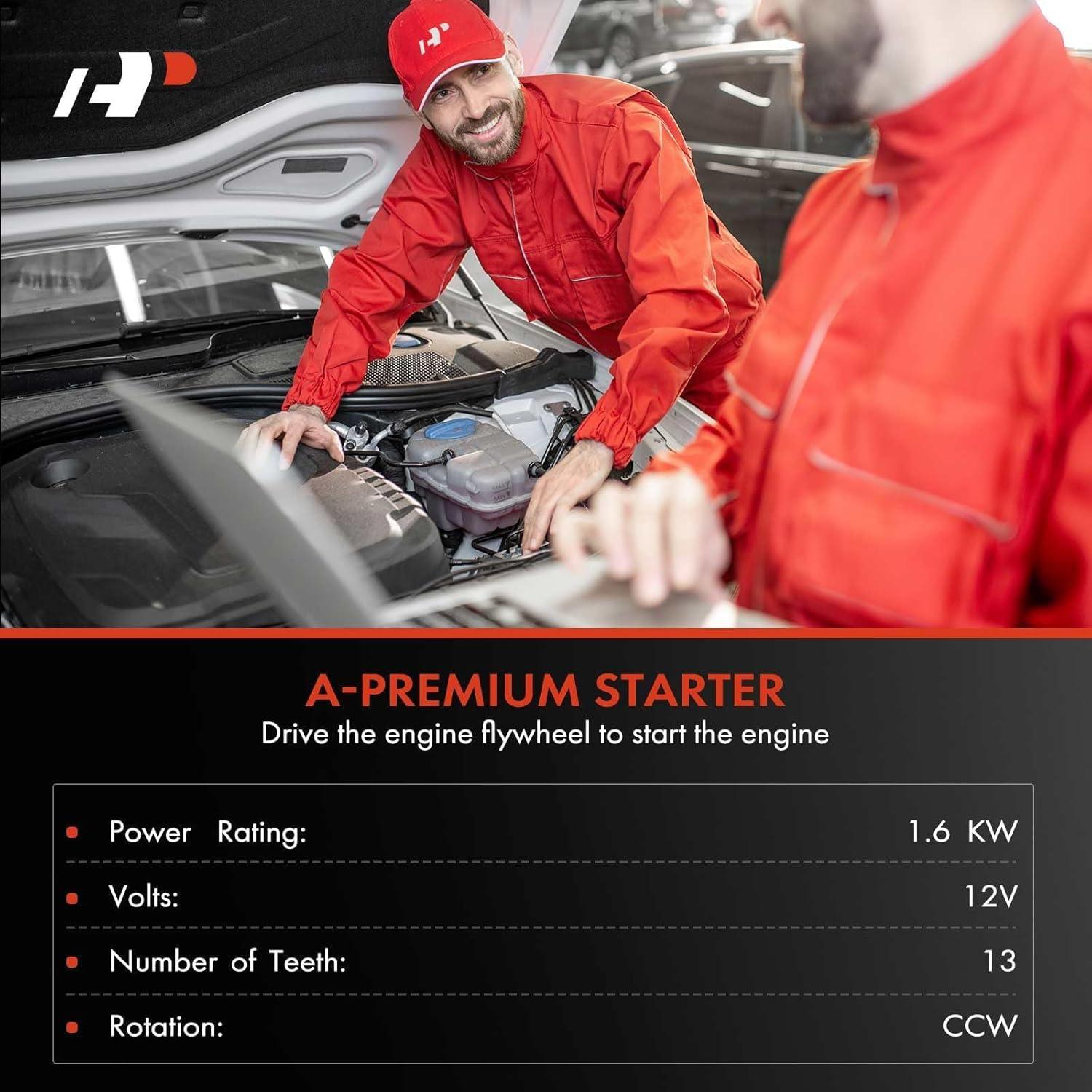 Motor de Arranque A-Premium 12V 1.6KW para Toyota y Lexus