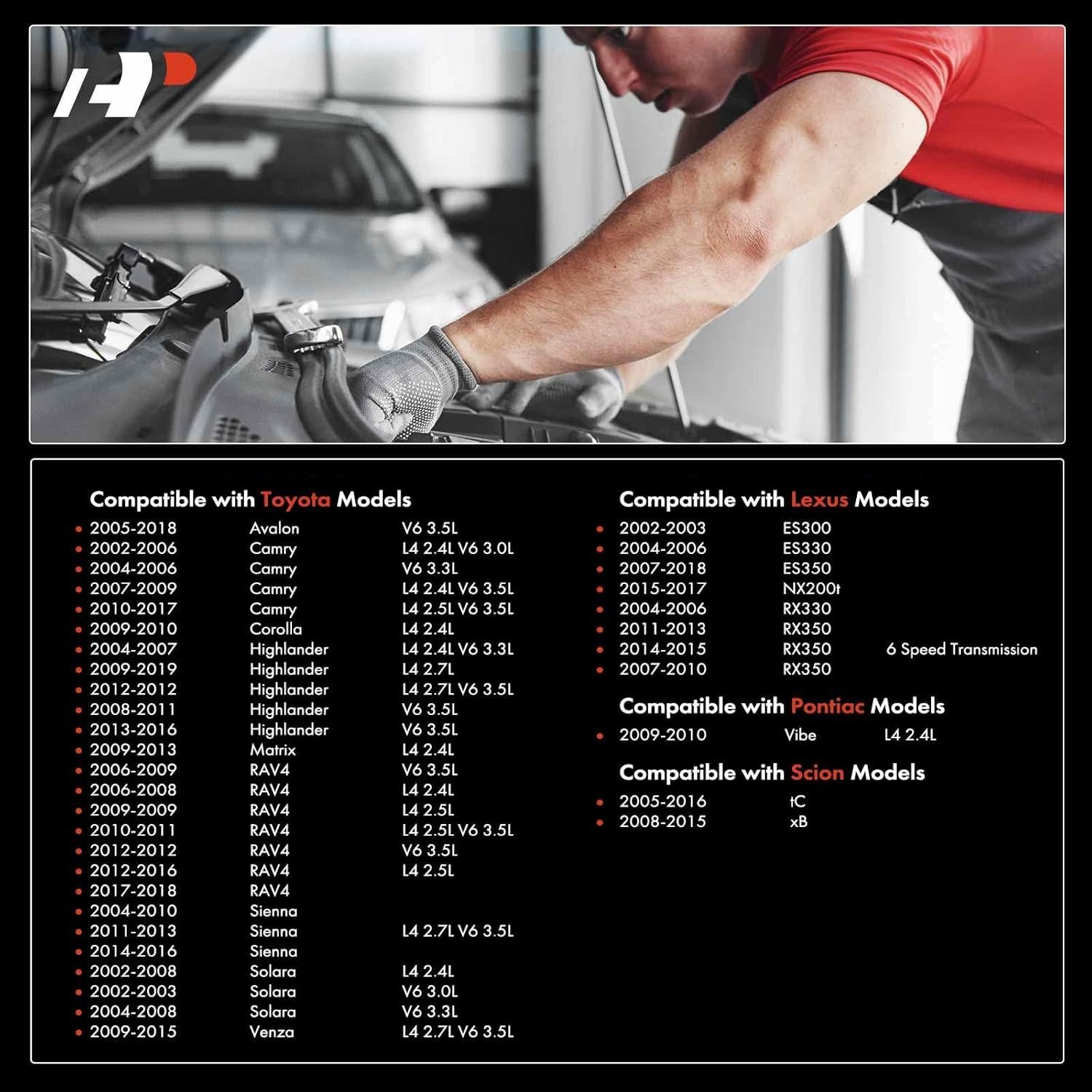 Motor de Arranque A-Premium 12V 1.6KW para Toyota y Lexus