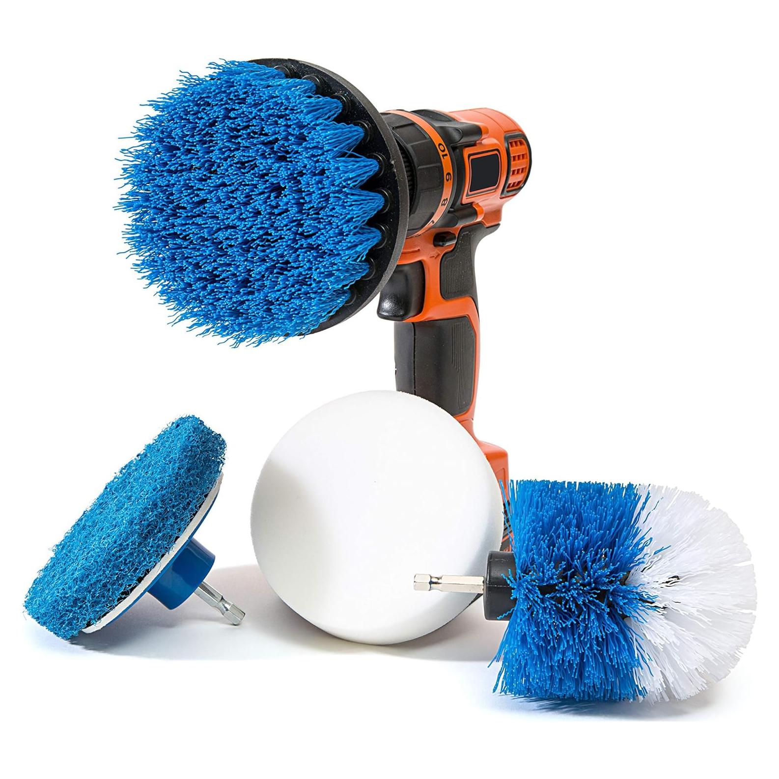 Kit de cepillos de limpieza RevoClean 4 piezas para taladro