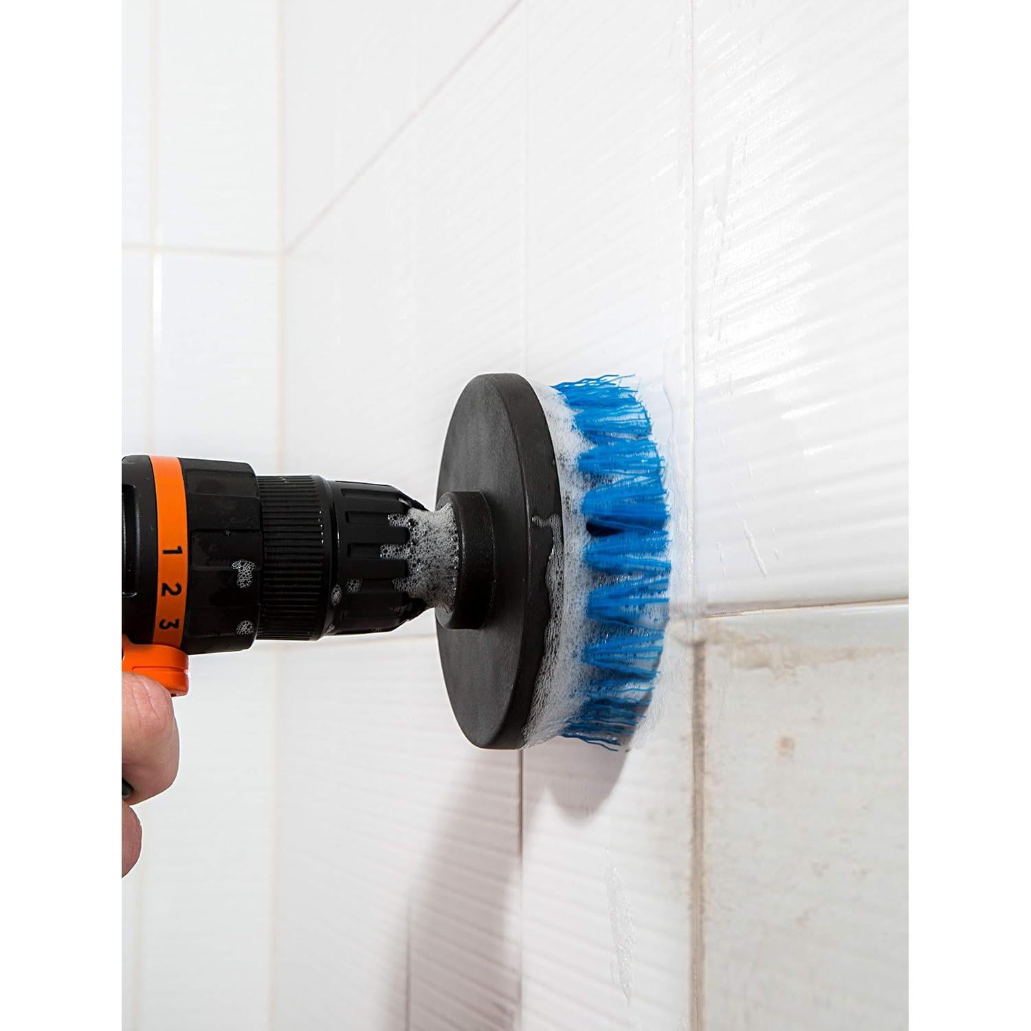 Kit de cepillos de limpieza RevoClean 4 piezas para taladro