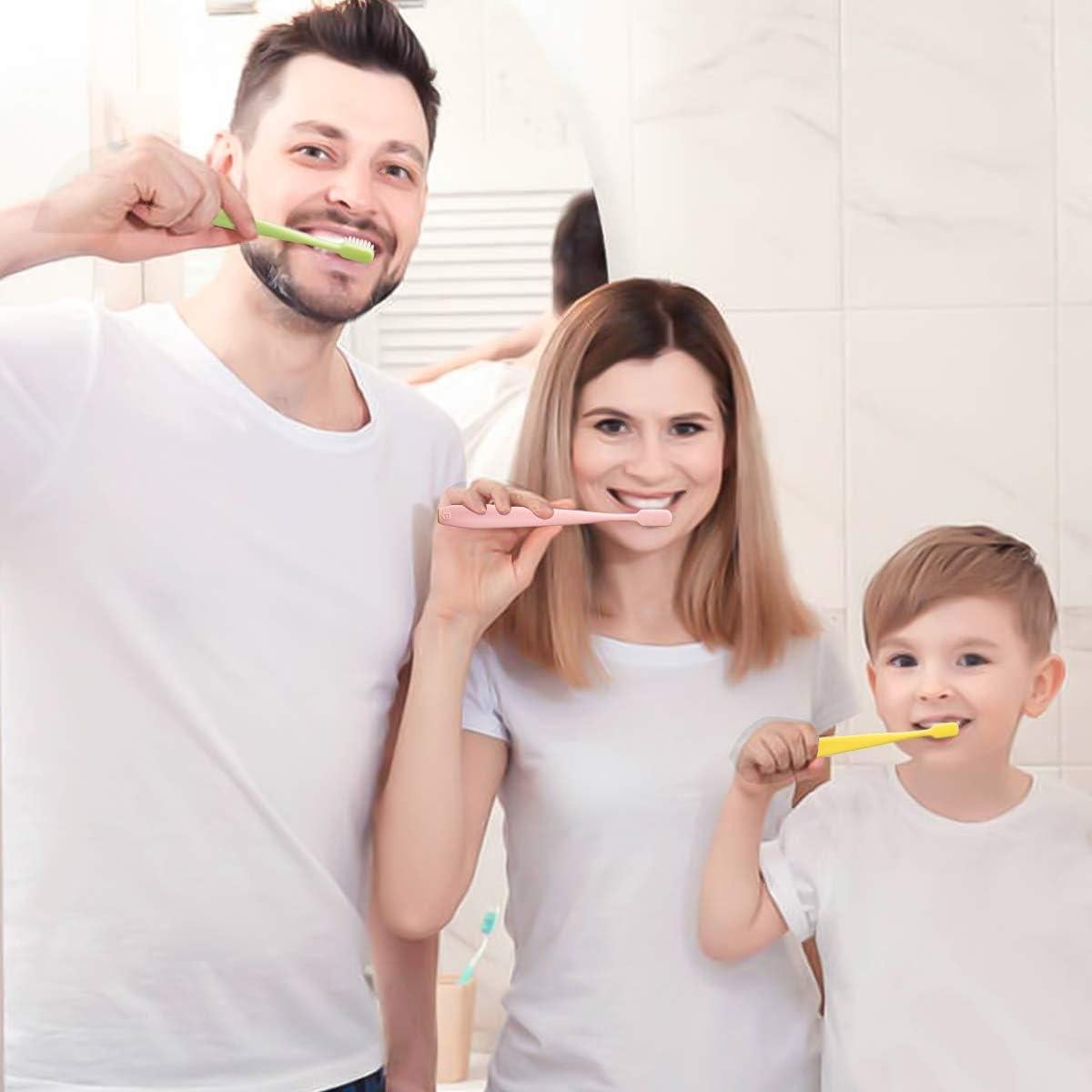 Cepillo de Dientes Extra Suave SUREE para Dientes Sensibles - 4 Paquetes