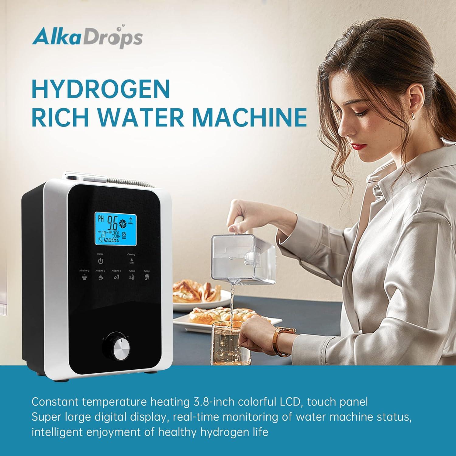 Ionizador de Agua Alcalina EHM 8000L PH 3-11 11 Placas