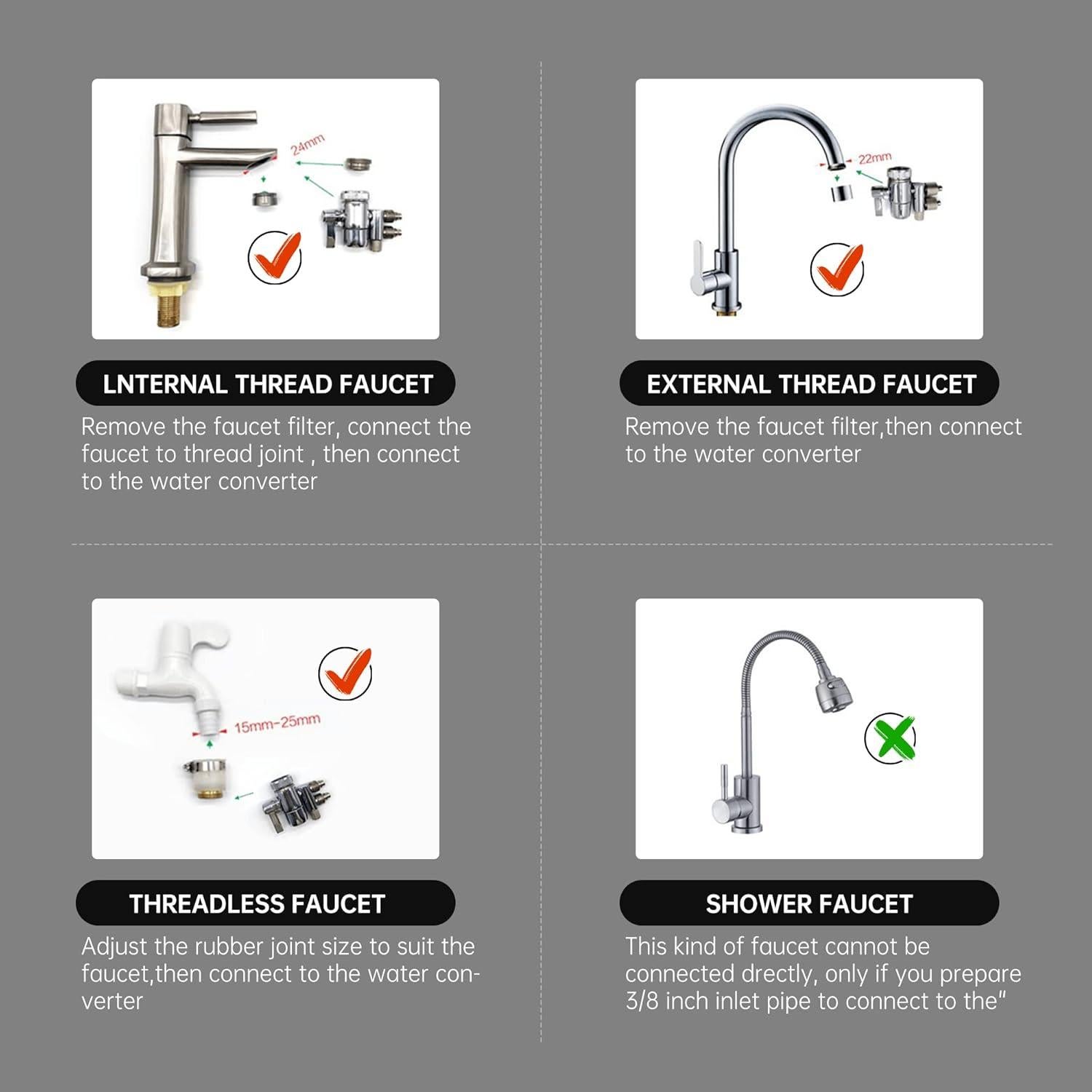 Ionizador de Agua Alcalina EHM 8000L PH 3-11 11 Placas