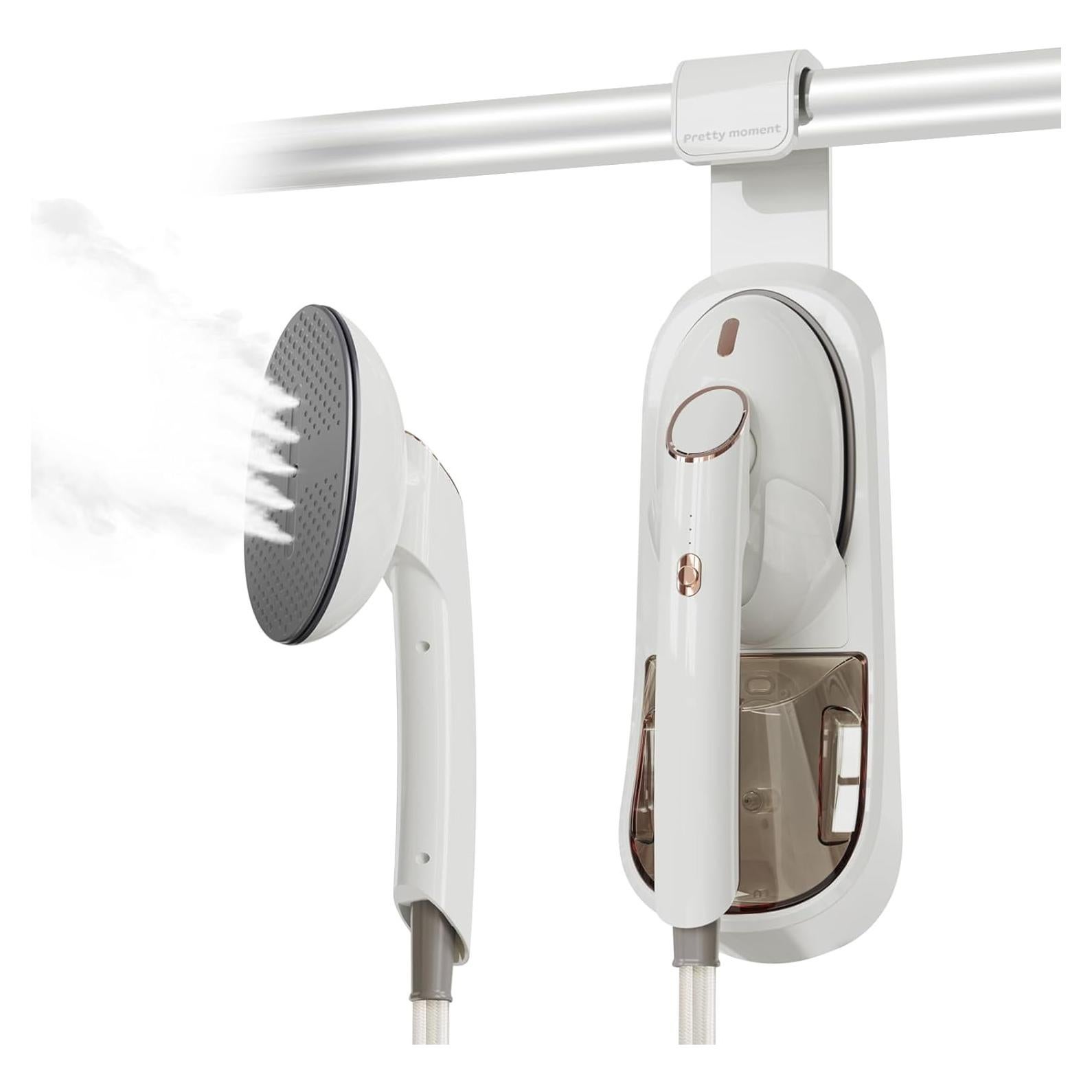 Vaporera de Ropa Pretty Moment 1500W Tanque 400ml Blanco