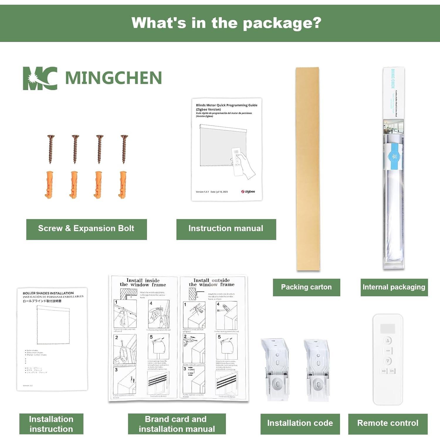 Motorized Blinds with Remote, 95% Blackout Smart Electric Zebra Shades, Built-in Rechargeable Tubular Motor Automatic Blinds for Window Compatible with Alexa Google (Luxurious White, 20" W x 72" H)