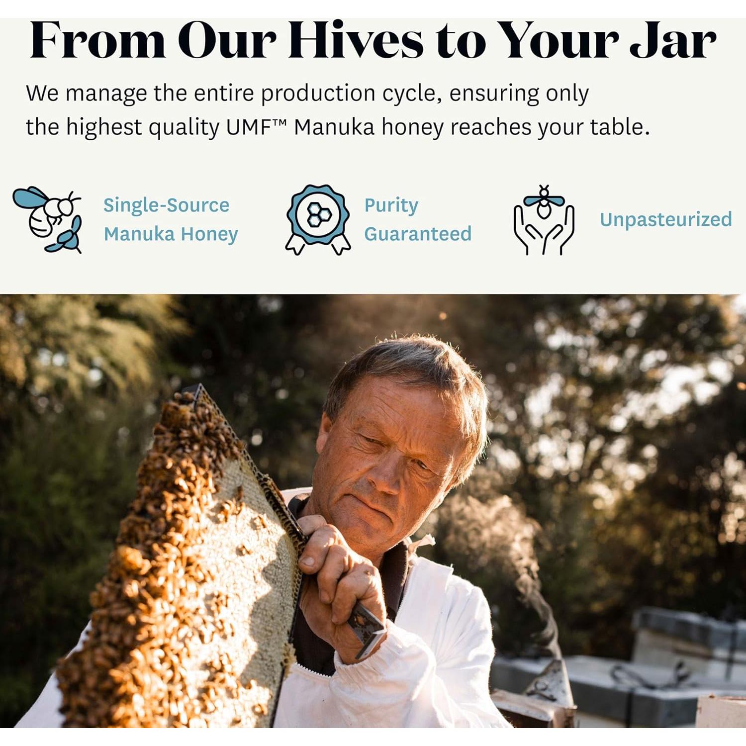 Miel de Manuka WildCape UMF 15+ MGO 514+ 250g Pura Cruda