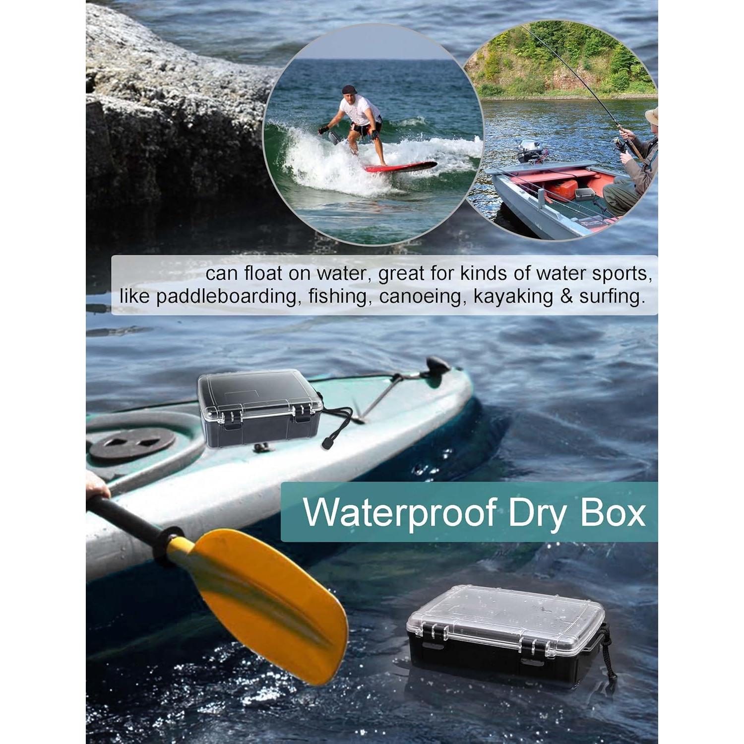 Caja Estanca Impermeable Avlcoaky 8020 para Barco y Kayak
