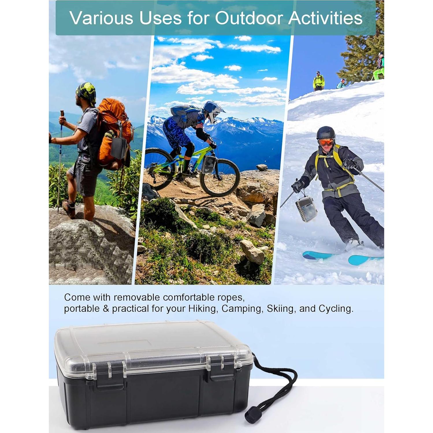 Caja Estanca Impermeable Avlcoaky 8020 para Barco y Kayak