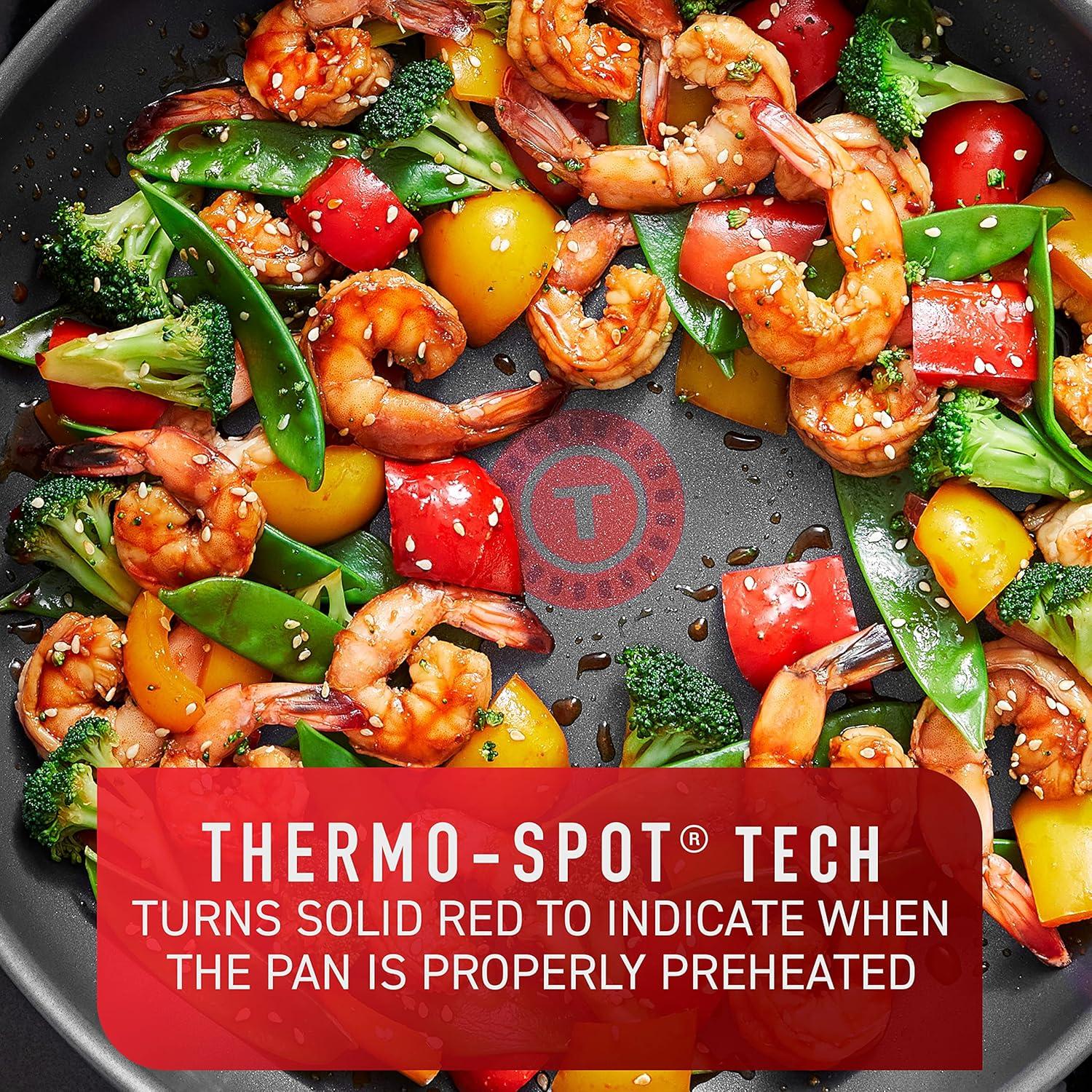 Juego de Utensilios de Cocina T-fal 12 Piezas Acero Inoxidable