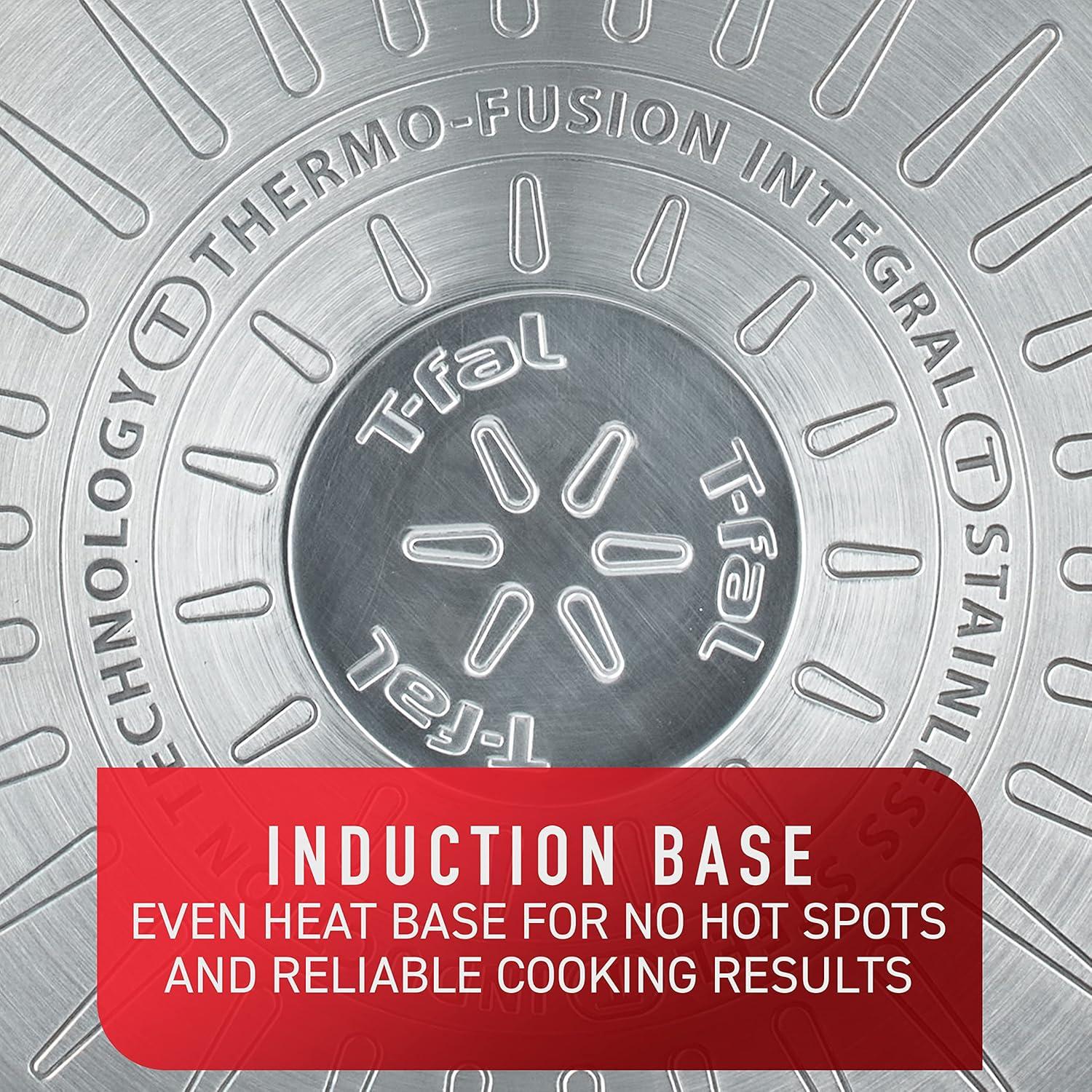 Juego de Utensilios de Cocina T-fal 12 Piezas Acero Inoxidable