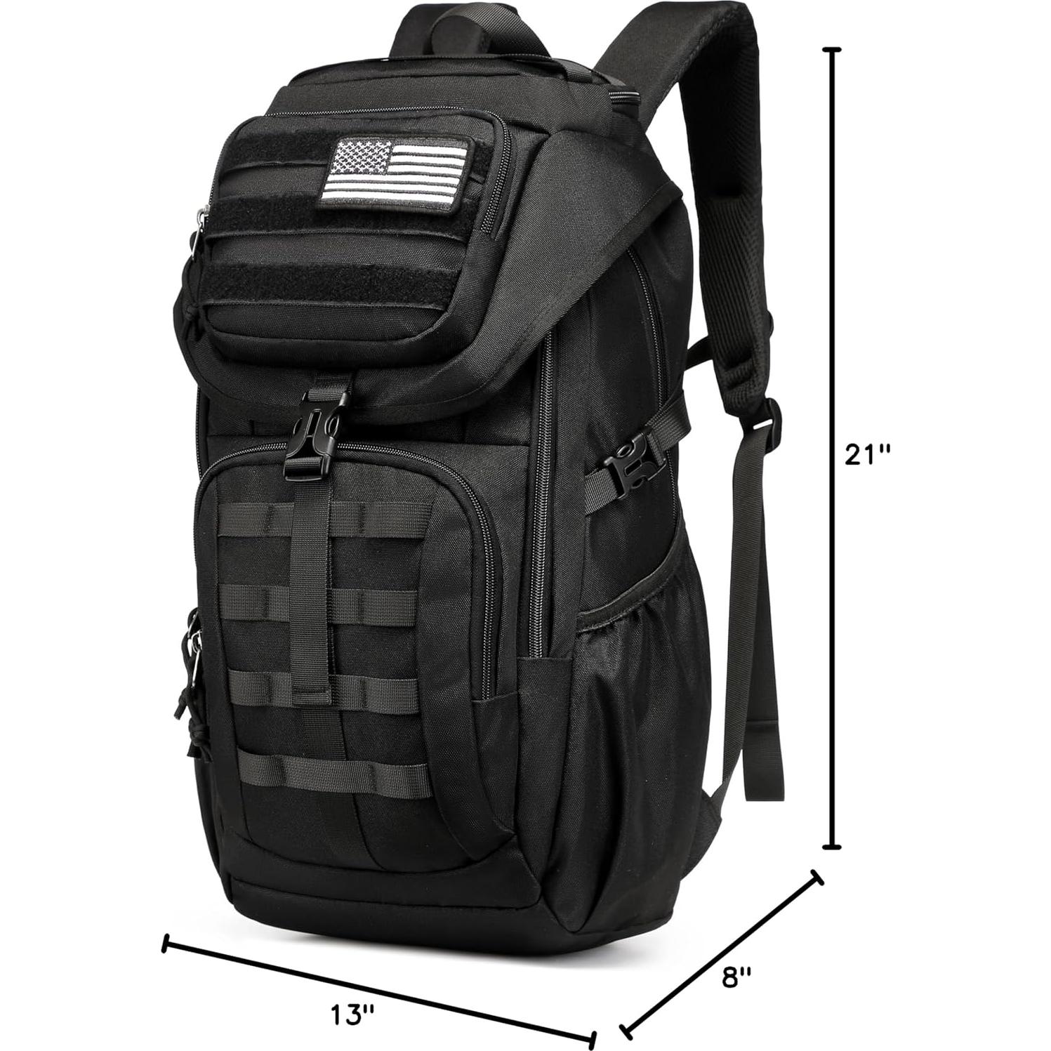 Mochila táctica Wotony 25L impermeable para exteriores