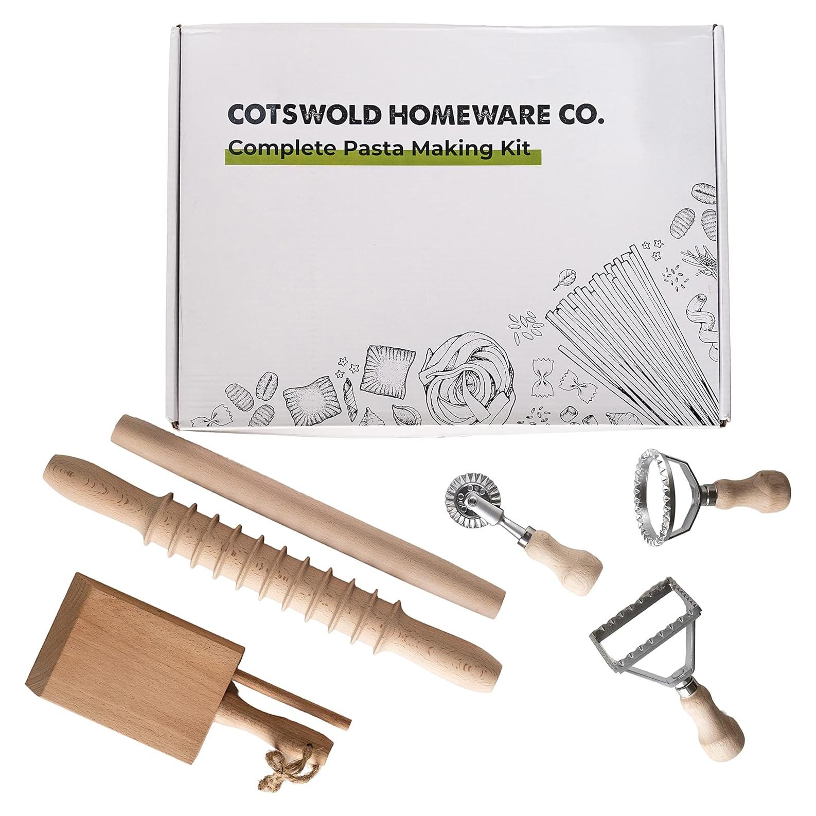 Juego de Herramientas para Pasta Cotswold 6 Piezas Madera