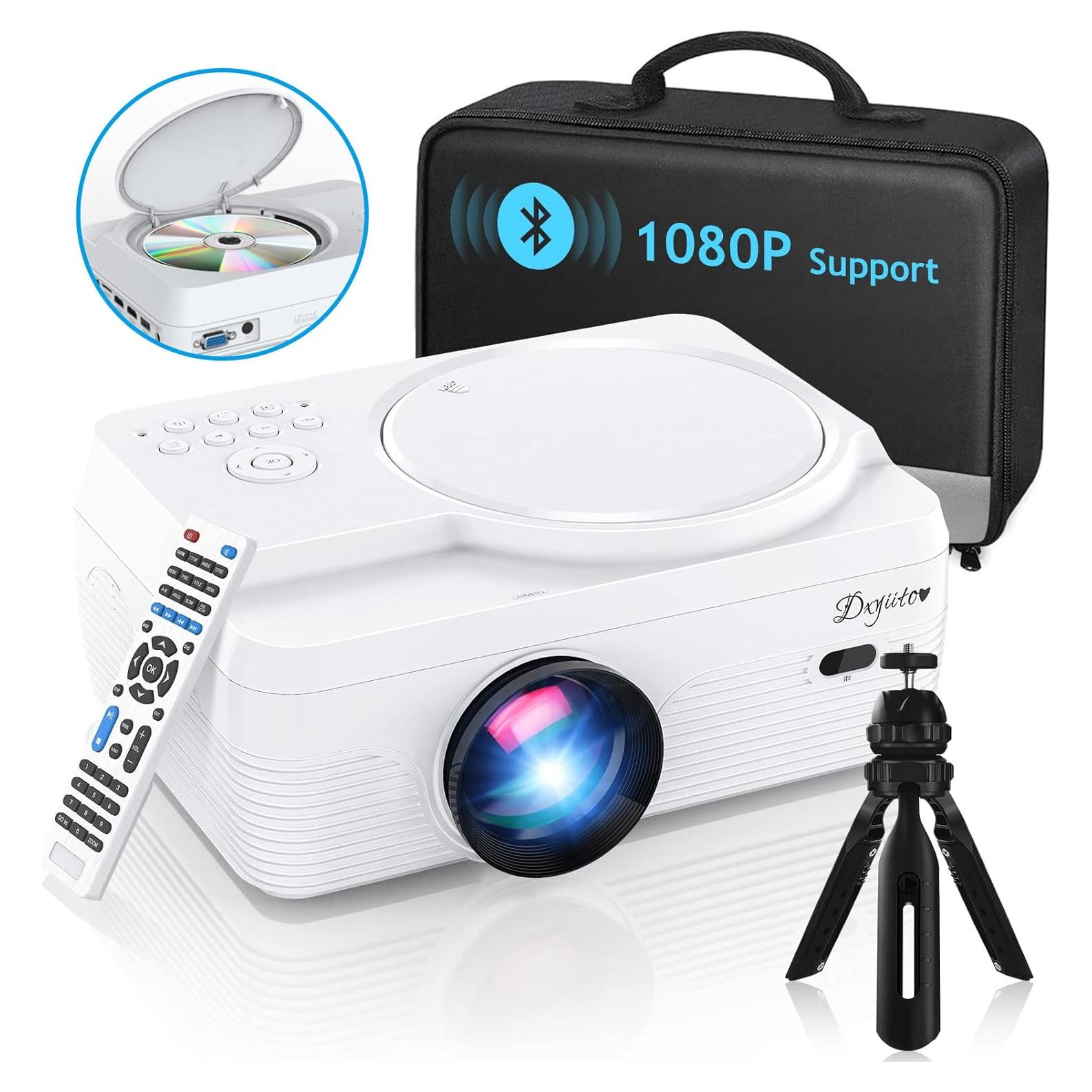 Proyector Bluetooth Full HD Dxyiitoo DX-201 12000LM DVD