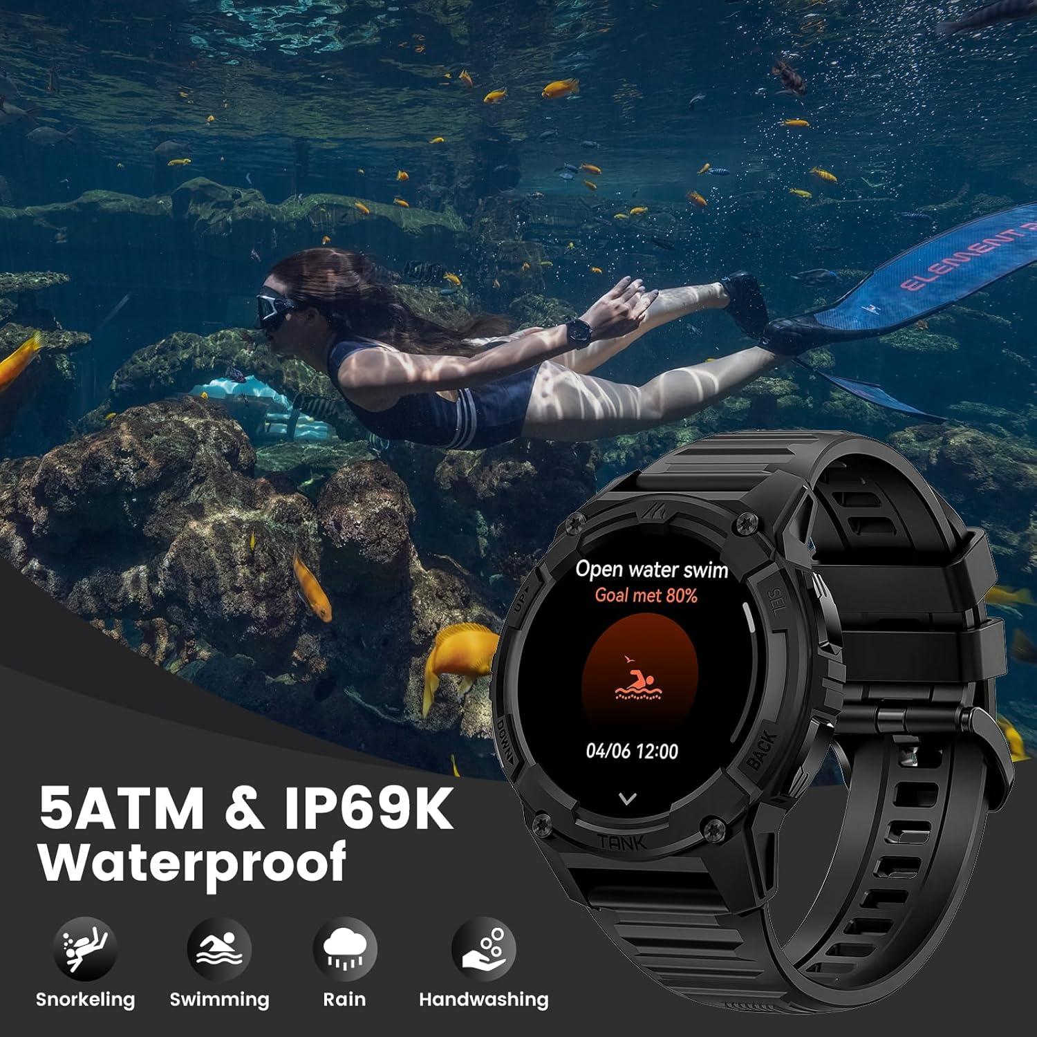 Reloj Inteligente KOSPET Tank S2 GPS 5ATM AMOLED 1.32"