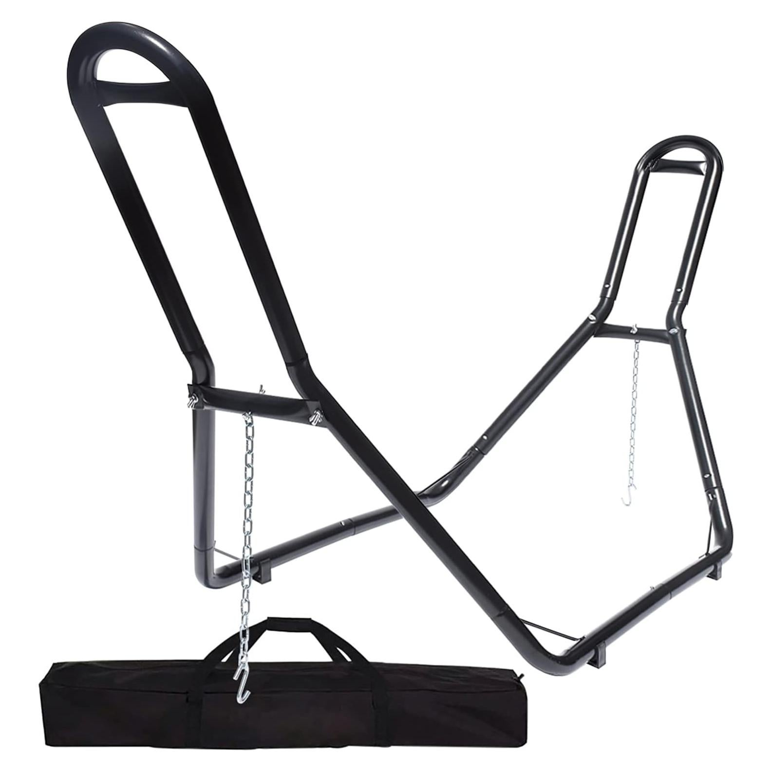 Soporte de Hamaca Zupapa para 2 Personas 250 kg Negro