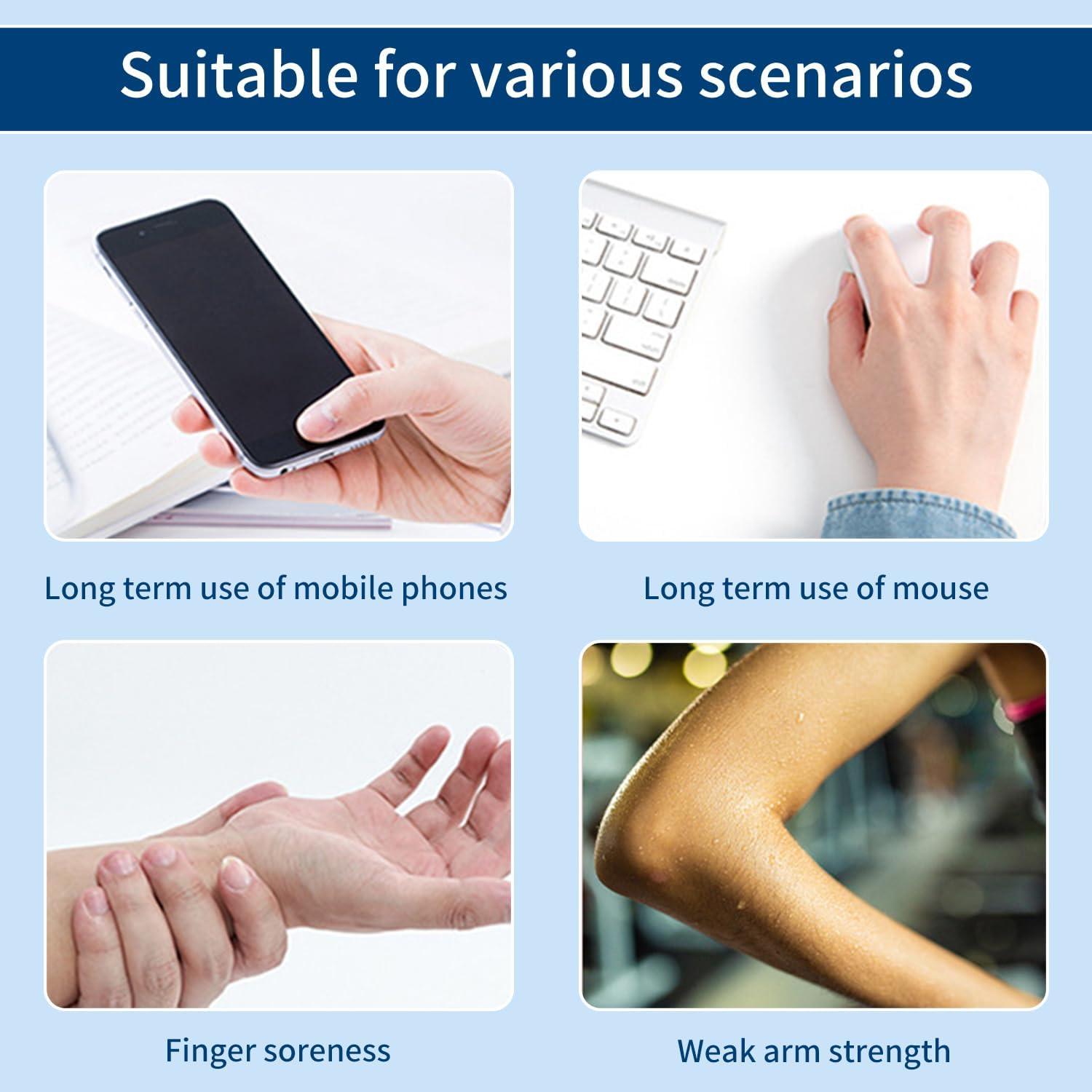 Fortalecedor de Agarre de Mano SooGree - 2 Anillos de Silicona