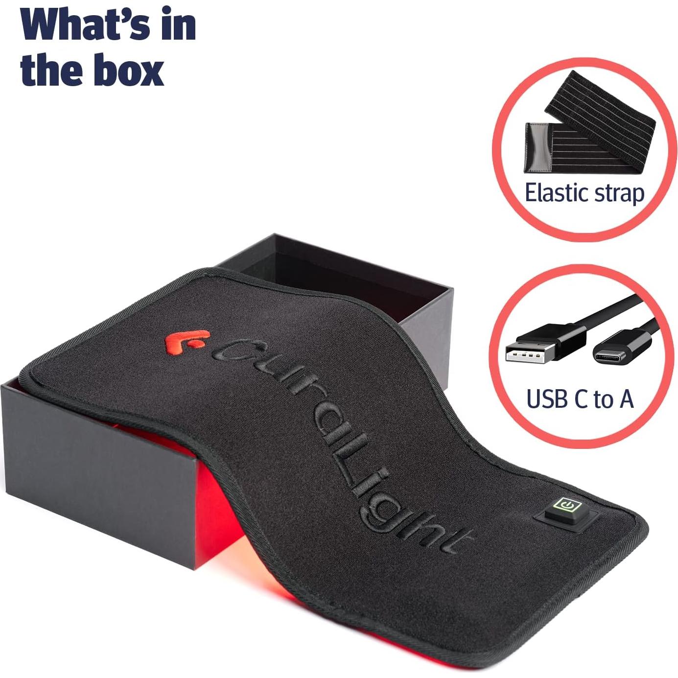 Cinturón de Terapia de Luz Roja Curalight Body 660nm 850nm