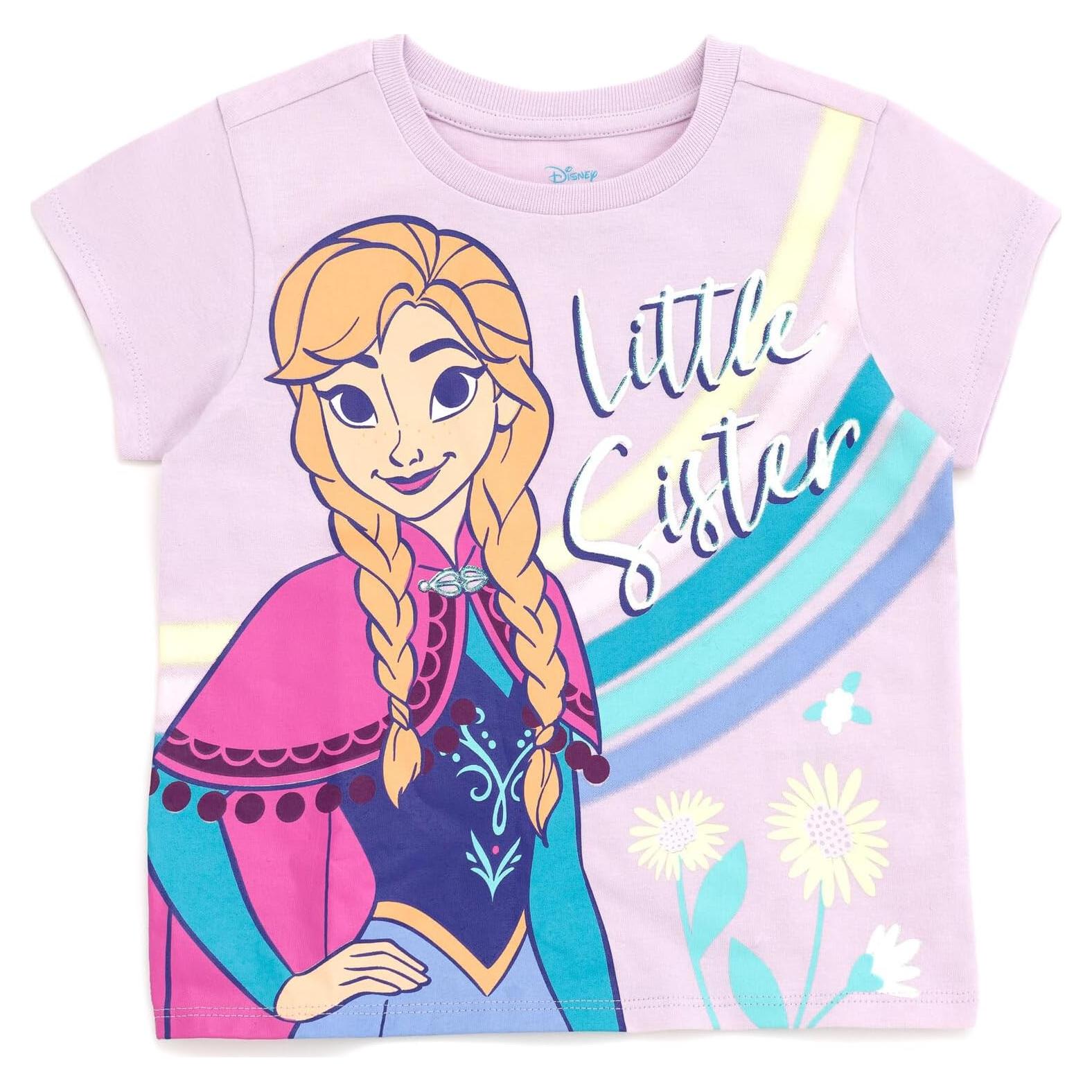 Camiseta Disney Princess Anna para Bebés 12 Meses - Lavanda