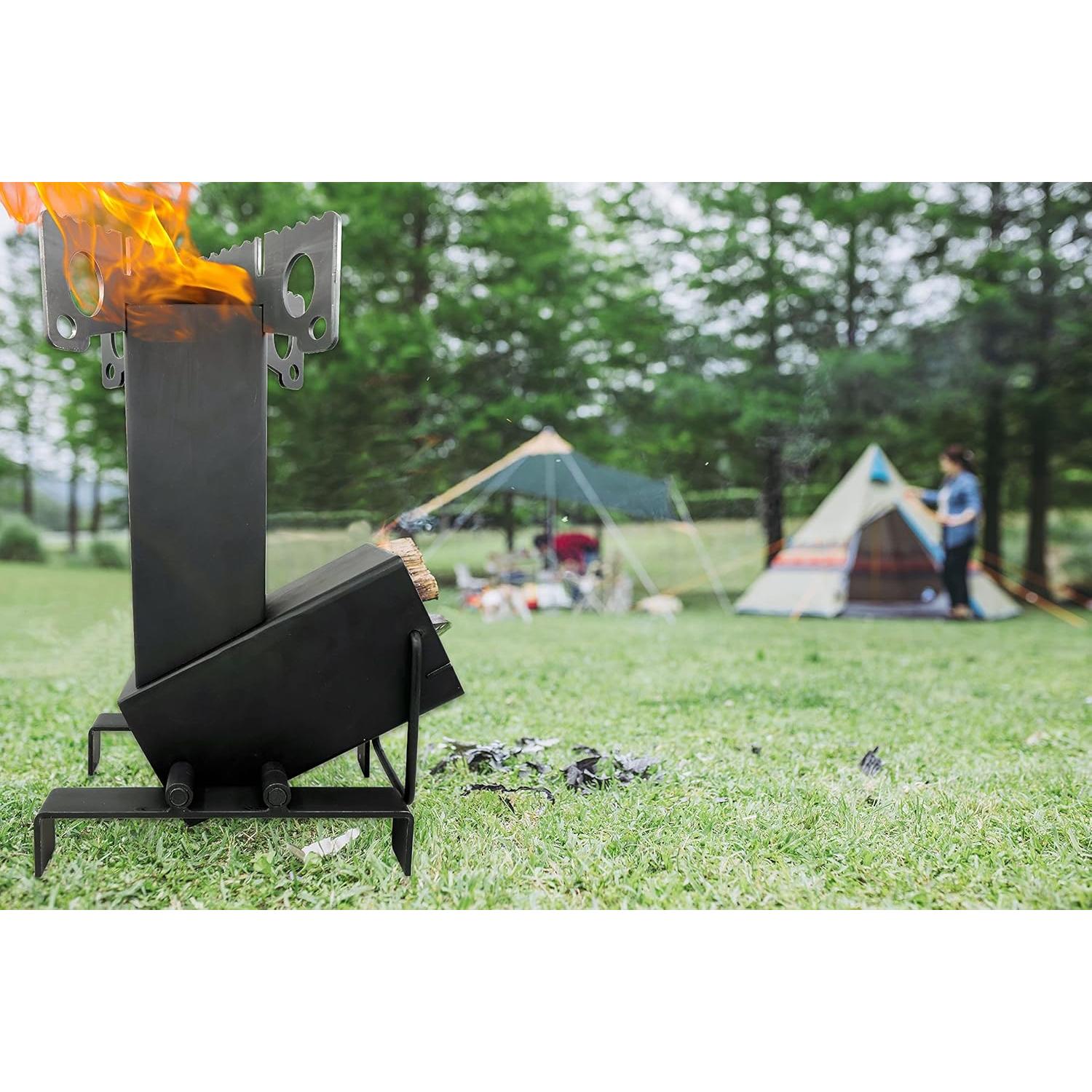 Estufa de Cohete Plegable StarBlue 7.91 kg Ideal Camping