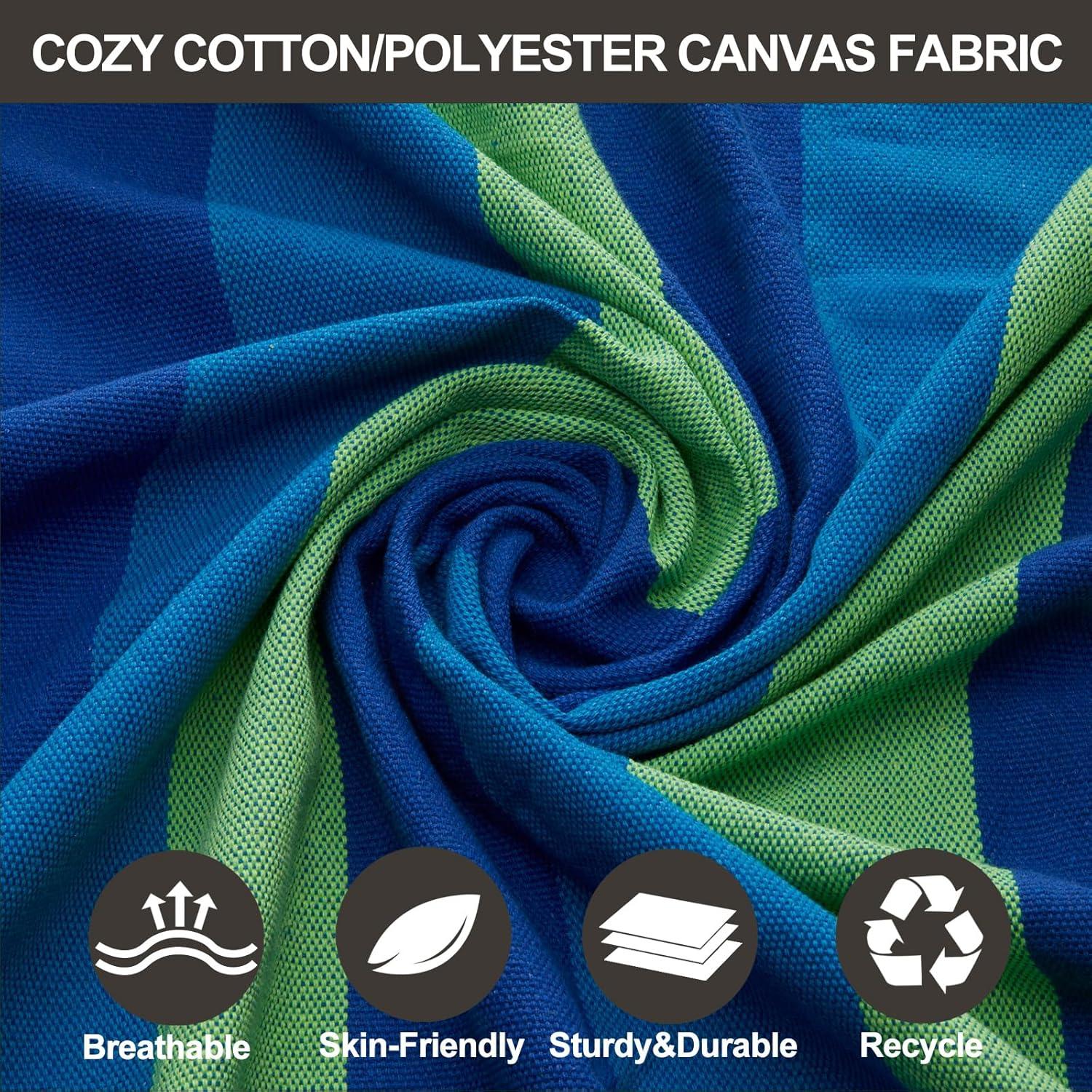 Hamaca Doble Chulim 240x160cm para 2 Personas, Algodón