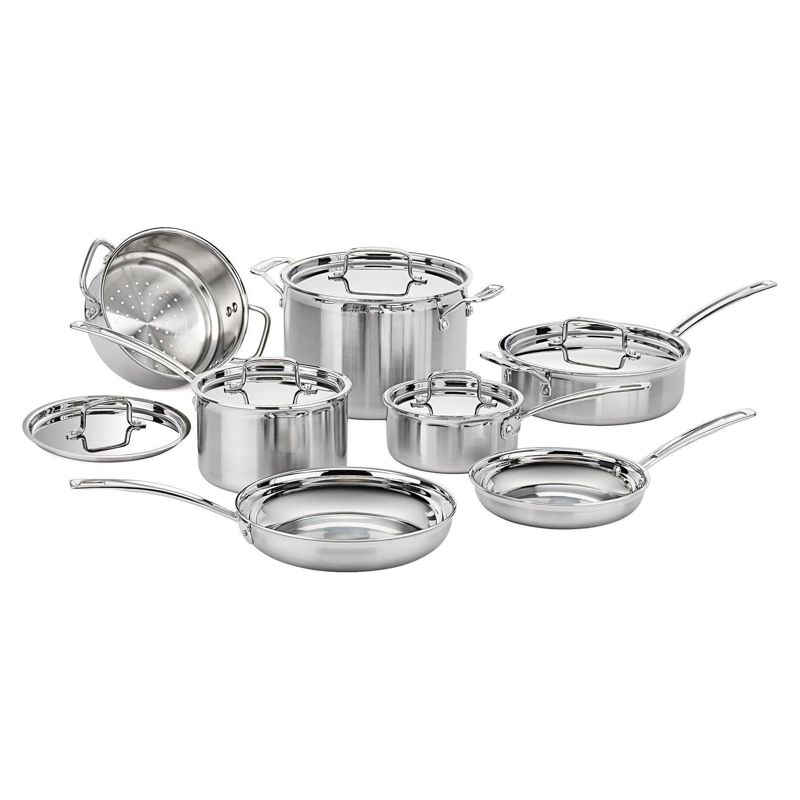 Juego de Utensilios de Cocina Cuisinart 12 Piezas Acero Inoxidable