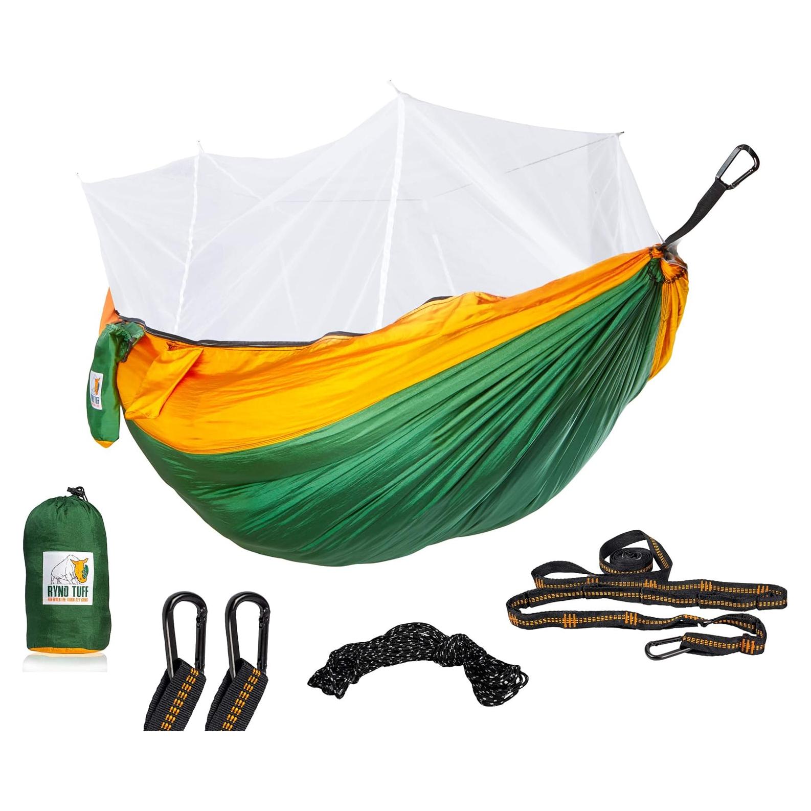 Hamaca Doble Ryno Tuff con Red Antimosquitos 299x198 cm