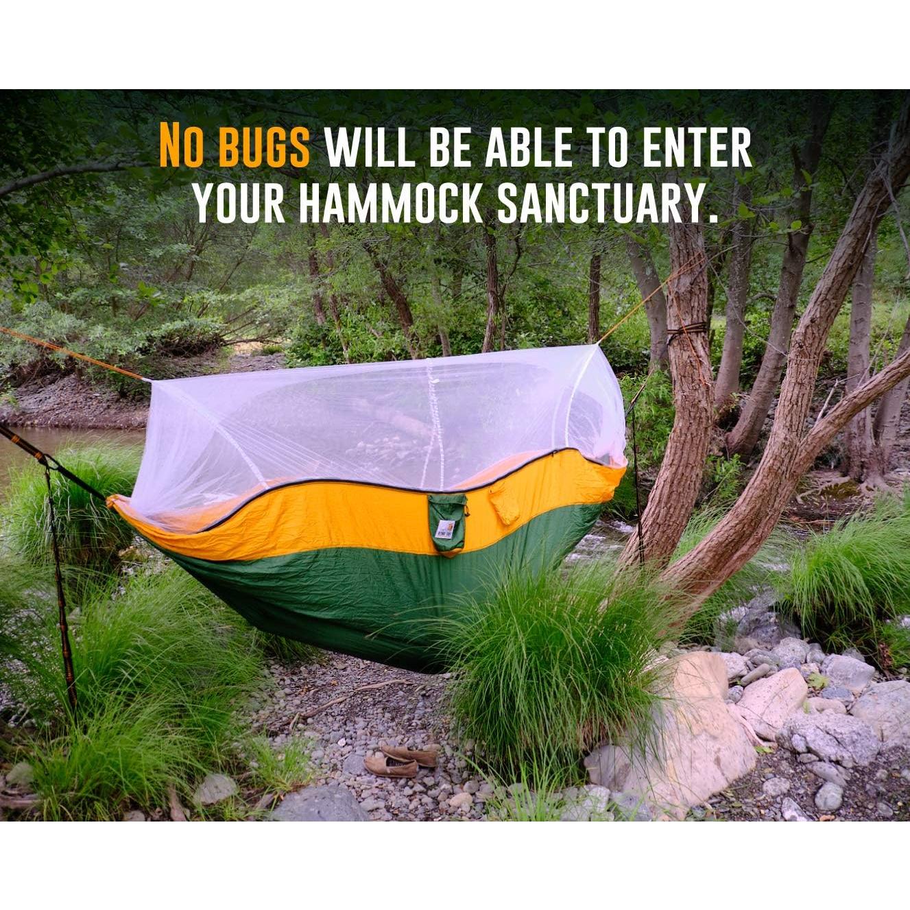 Hamaca Doble Ryno Tuff con Red Antimosquitos 299x198 cm