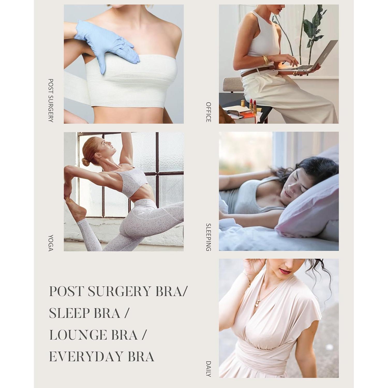 Sujetador Compresión Postquirúrgico FeelinGirl Mediano Piel