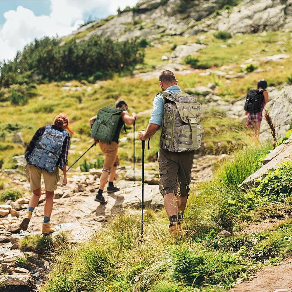 Mochila Táctica Militar LIMHOO 35L Impermeable Jungle Digital