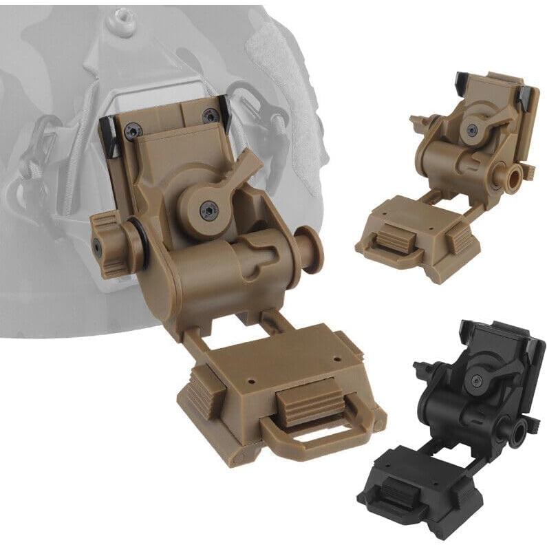 Soporte Táctico Lpoip NVG L4g24 para Casco - ABS Negro