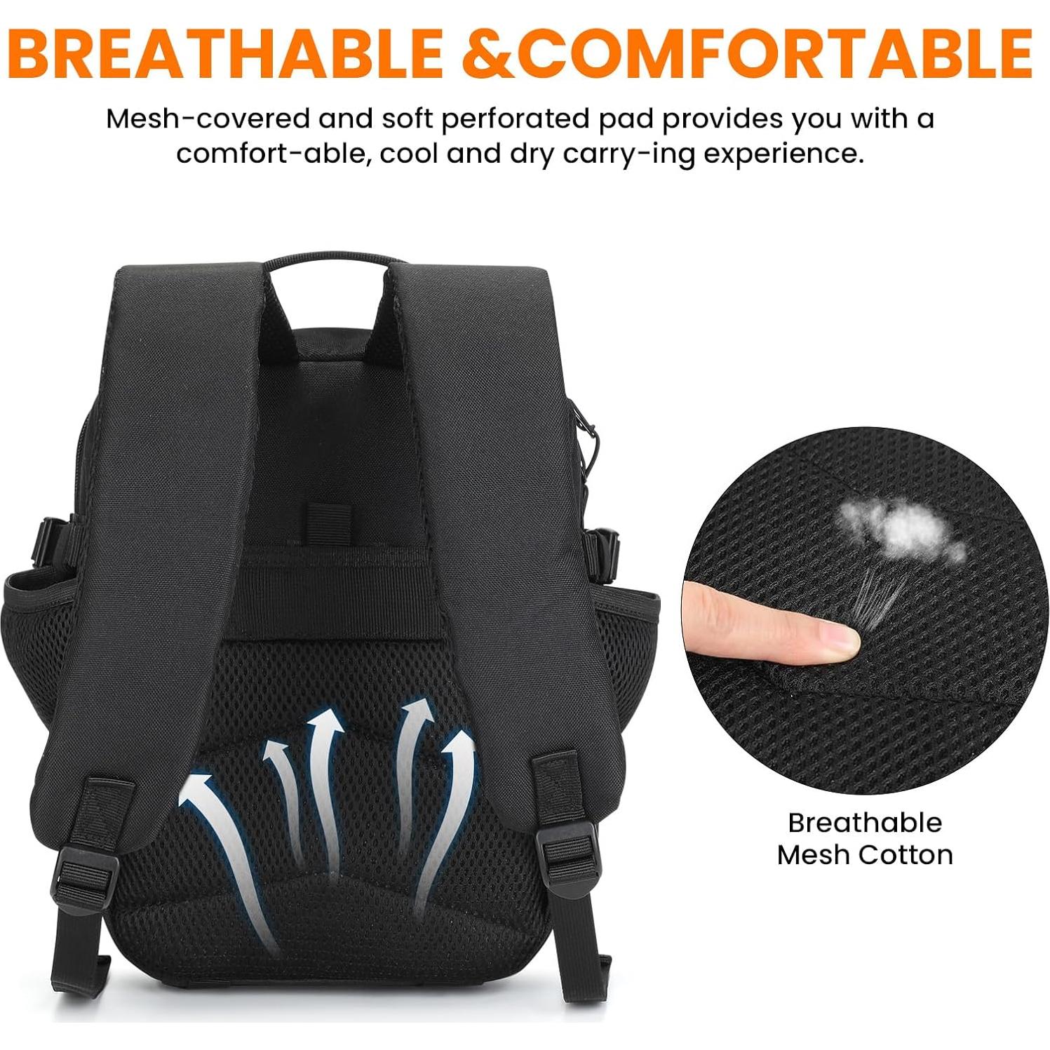 Mochila Táctica Mini Huntvp 9L Impermeable Negra