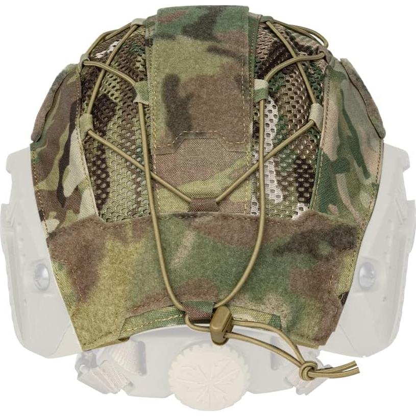 Cubierta de casco táctico TOPTACPRO TP8801 camuflaje M/L