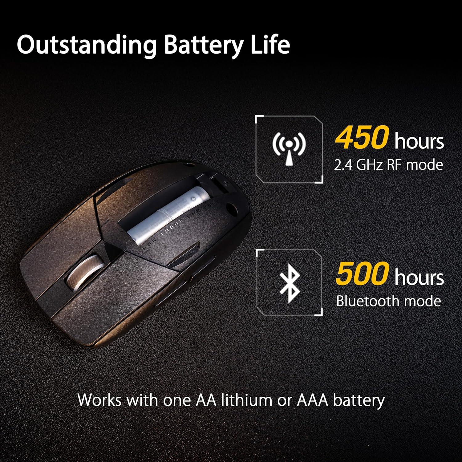 Ratón Gaming Inalámbrico ASUS ROG Strix Impact III 57g 36K DPI