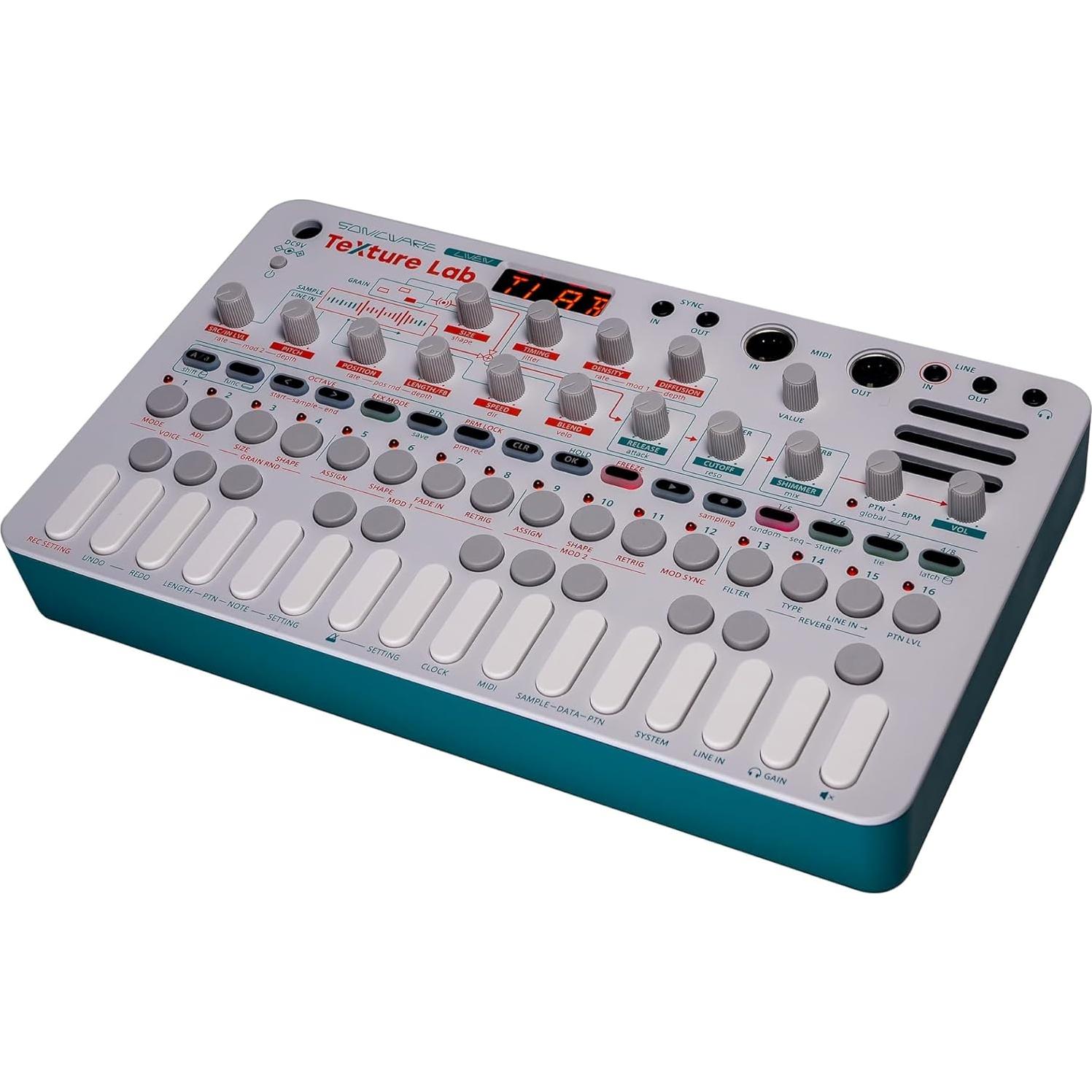 Sintetizador Granular SONICWARE LIVEN Texture Lab 4 voces