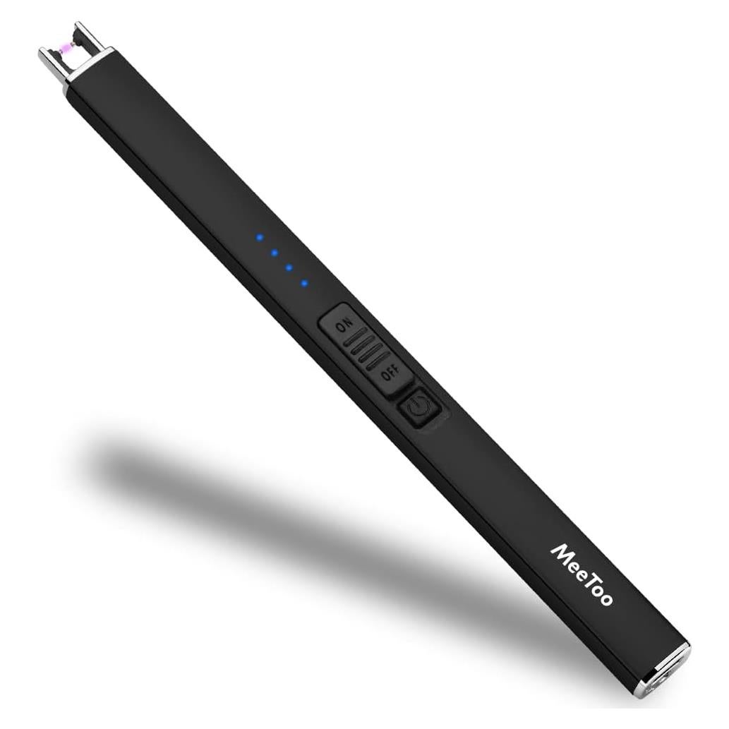 Encendedor Eléctrico Recargable MEETOO USB-C a Prueba de Viento