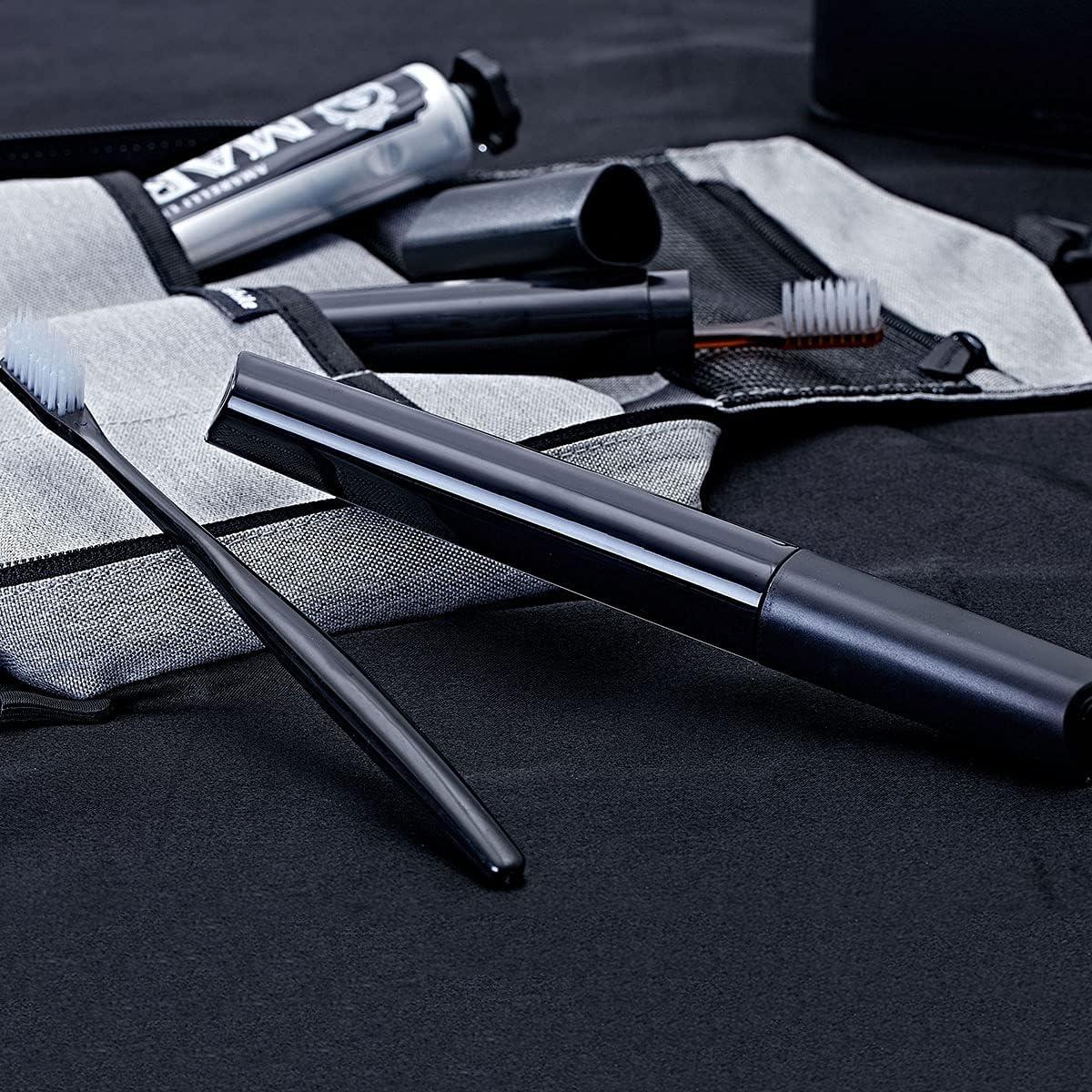 Estuche Portátil para Cepillo de Dientes Hiyoo - 21 cm Negro