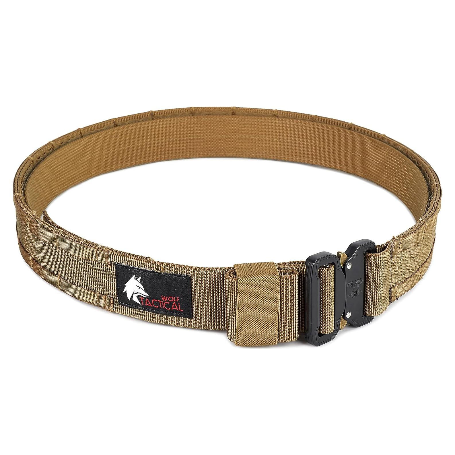 Cinturón Táctico Molle WOLF 4.45 cm Liberación Rápida
