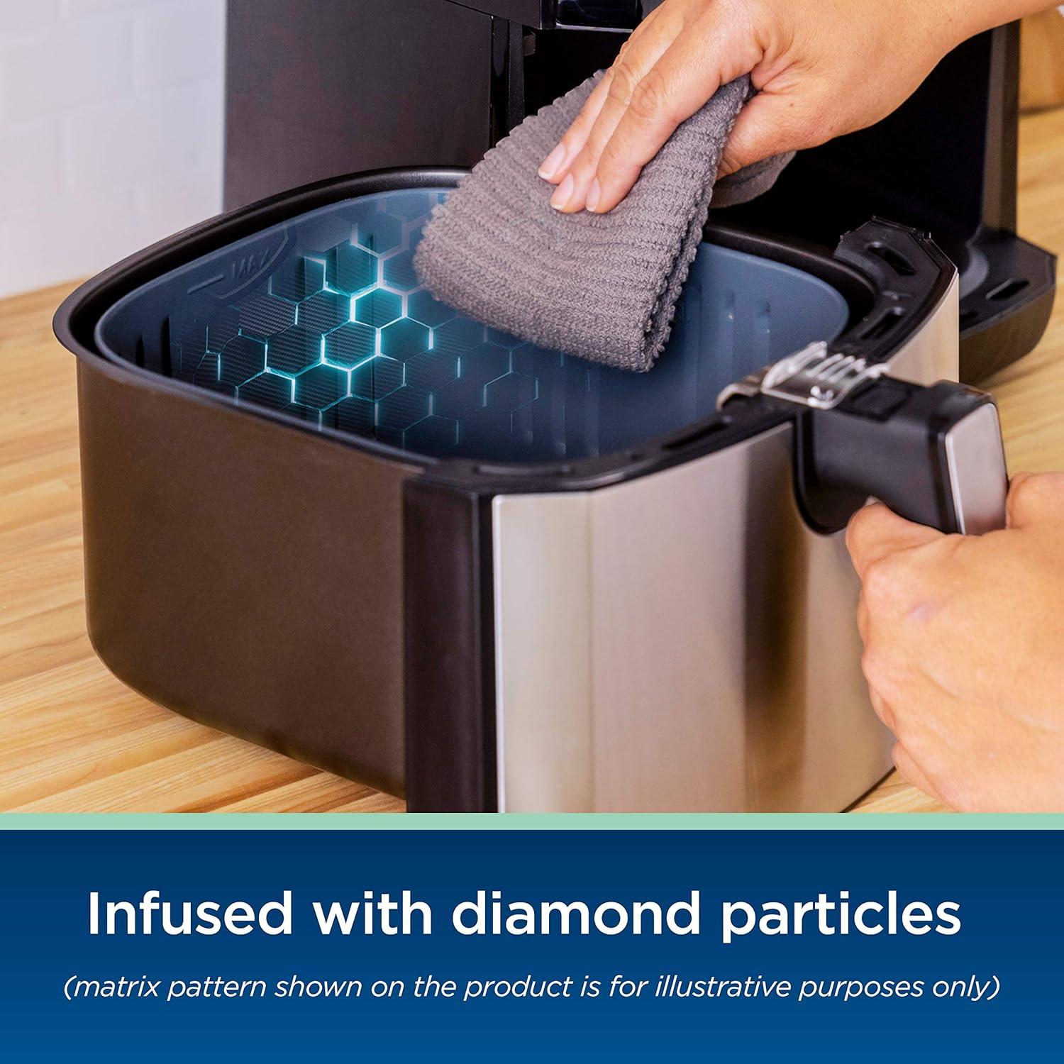 Freidora de Aire Digital XL Oster DiamondForce 4.74L Antiadherente